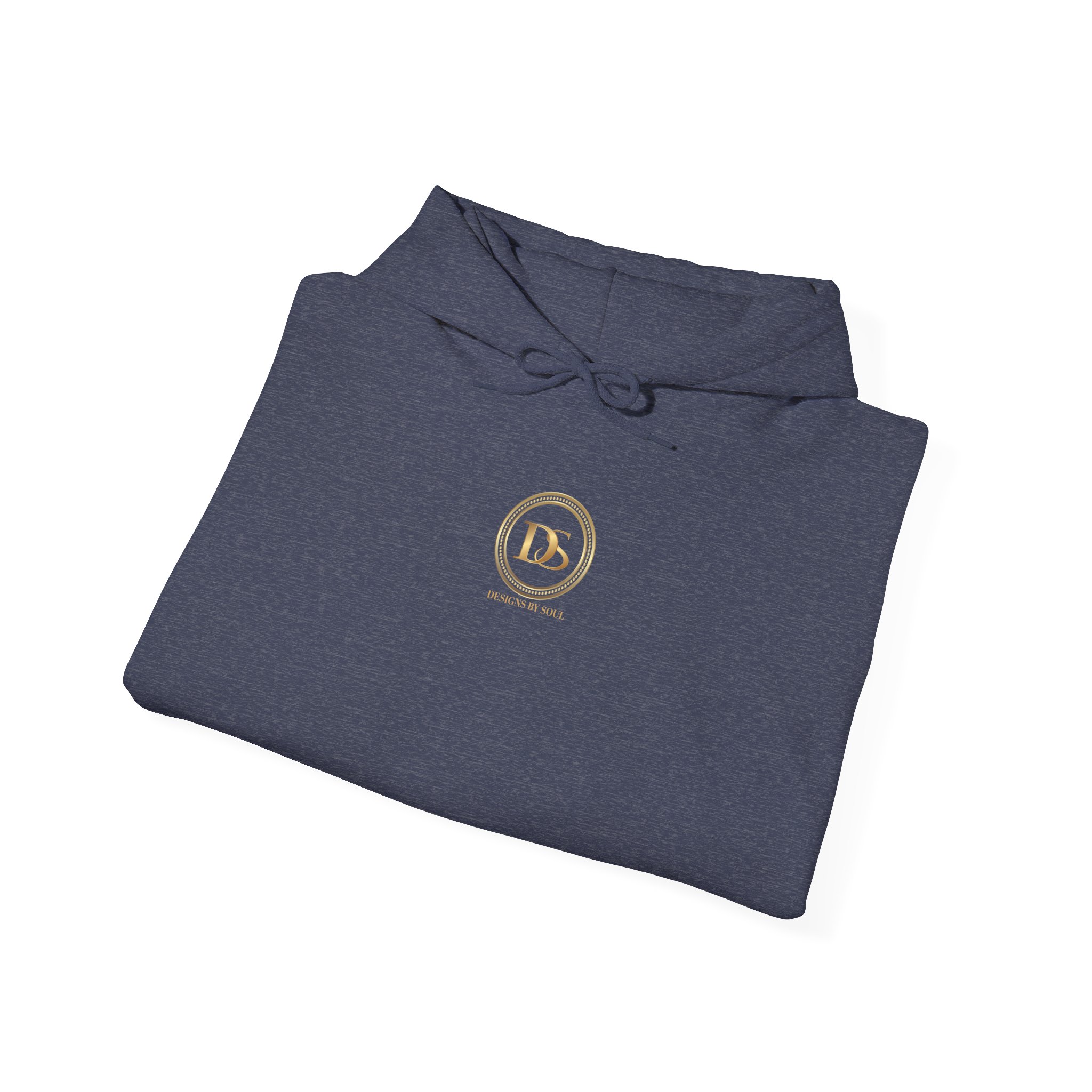 Designs By Soul Logo Unisex Heavy Blend™ Pullover Hooded Sweatshirt (center chest logo) - Image 35