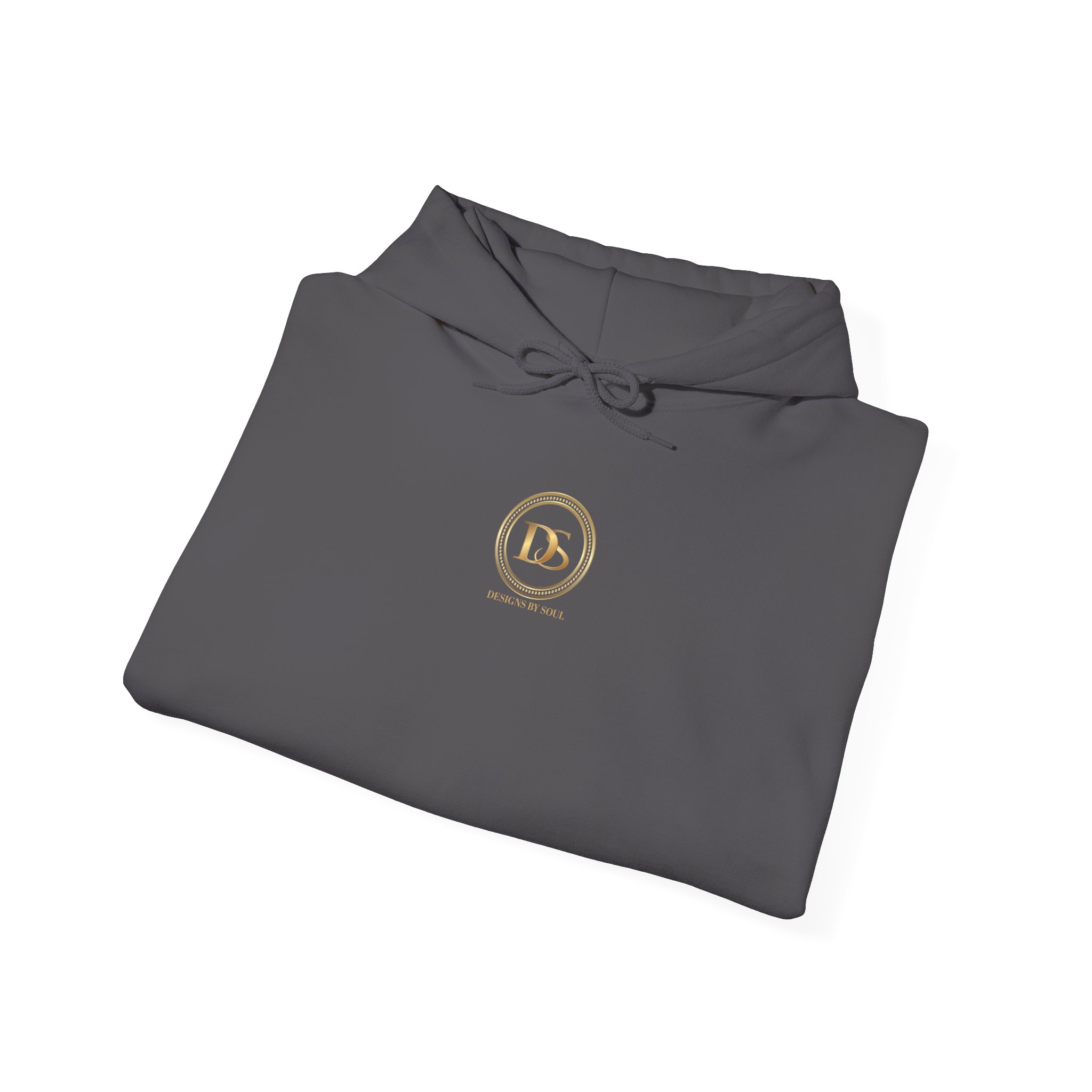 Designs By Soul Logo Unisex Heavy Blend™ Pullover Hooded Sweatshirt (center chest logo) - Image 45