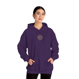 Designs By Soul Logo Unisex Heavy Blend™ Pullover Hooded Sweatshirt (center chest logo)