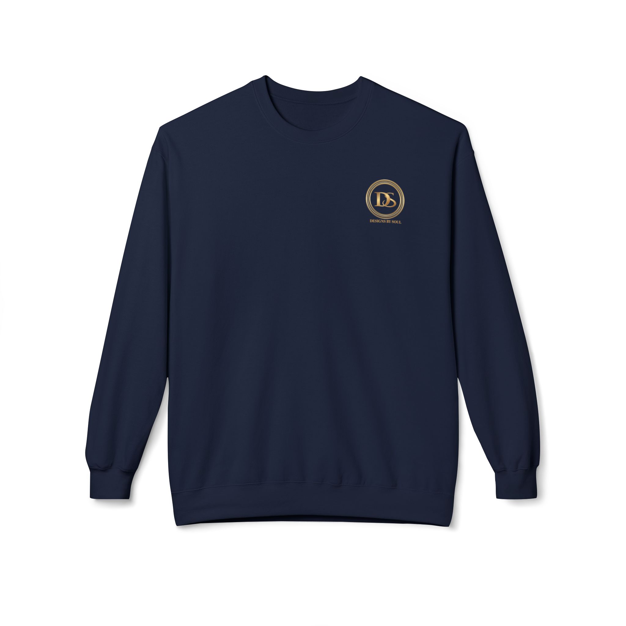 Designs By Soul Logo Unisex Midweight Crewneck Sweatshirt (dark colors - left chest logo) - Image 21