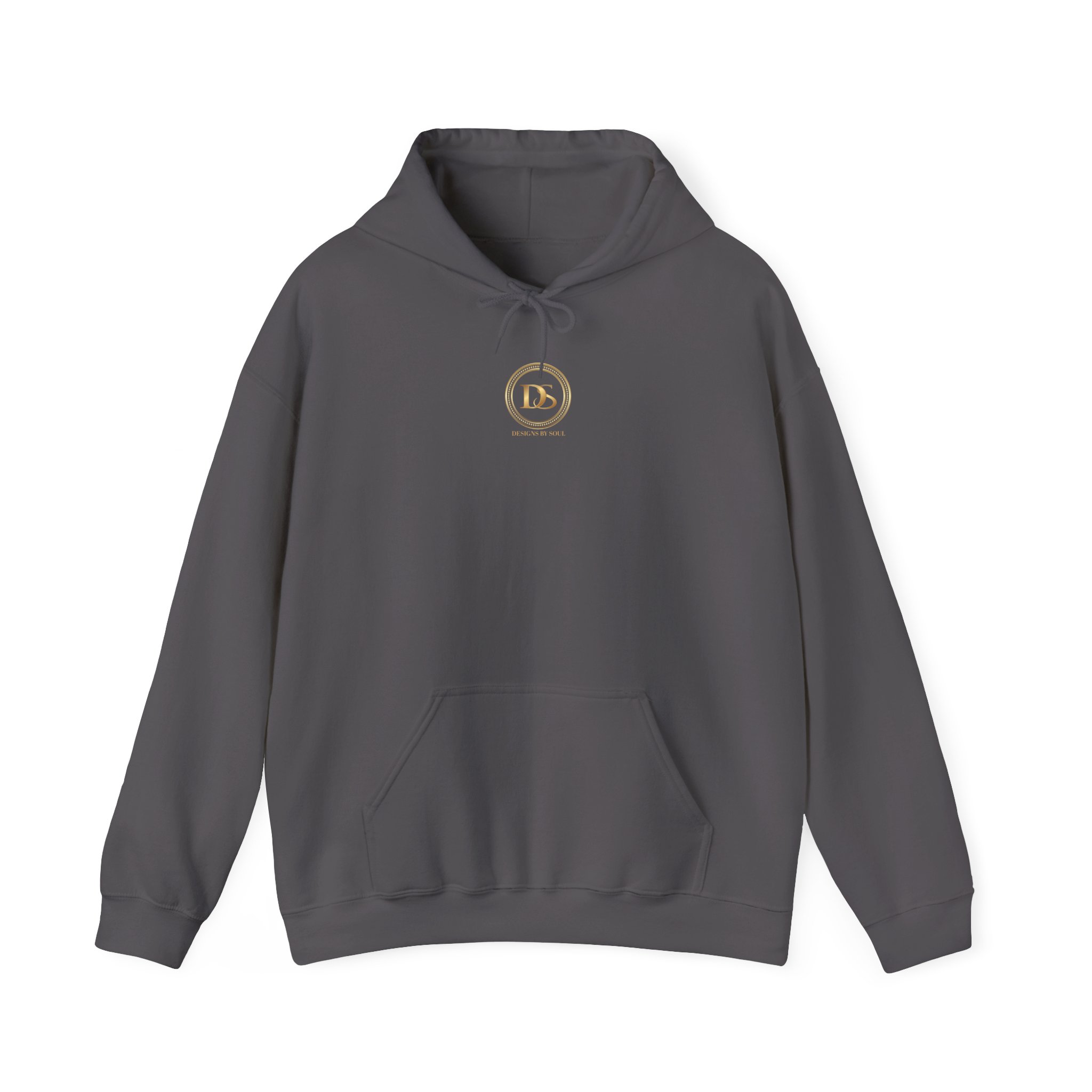 Designs By Soul Logo Unisex Heavy Blend™ Pullover Hooded Sweatshirt (center chest logo) - Image 42