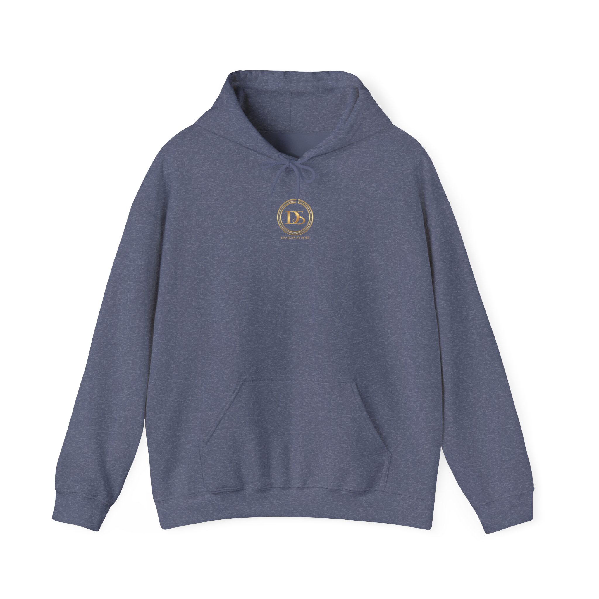 Designs By Soul Logo Unisex Heavy Blend™ Pullover Hooded Sweatshirt (center chest logo) - Image 57