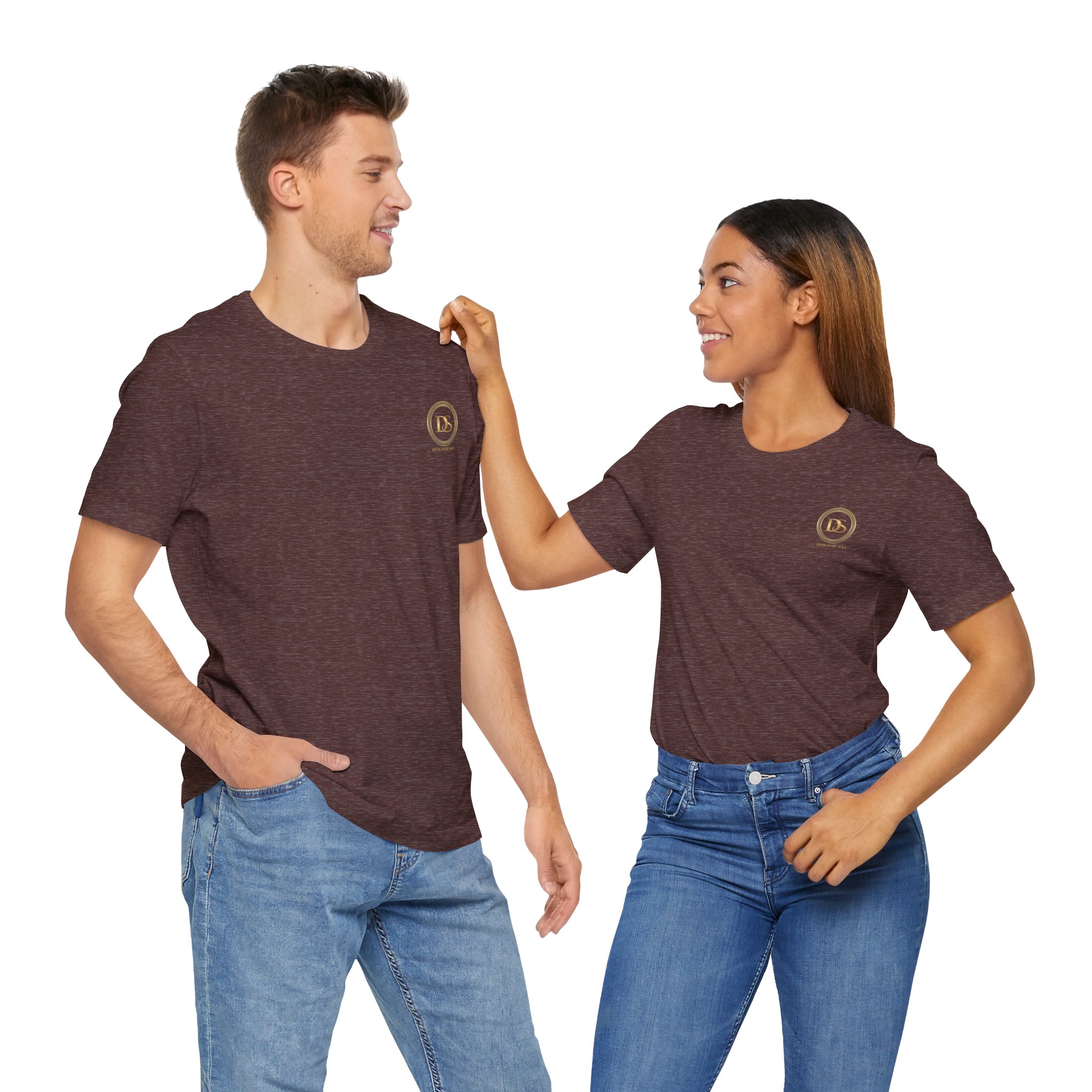 Designs By Soul Logo Unisex Jersey Short Sleeve T-Shirt (dark colors - left chest logo) - Image 47