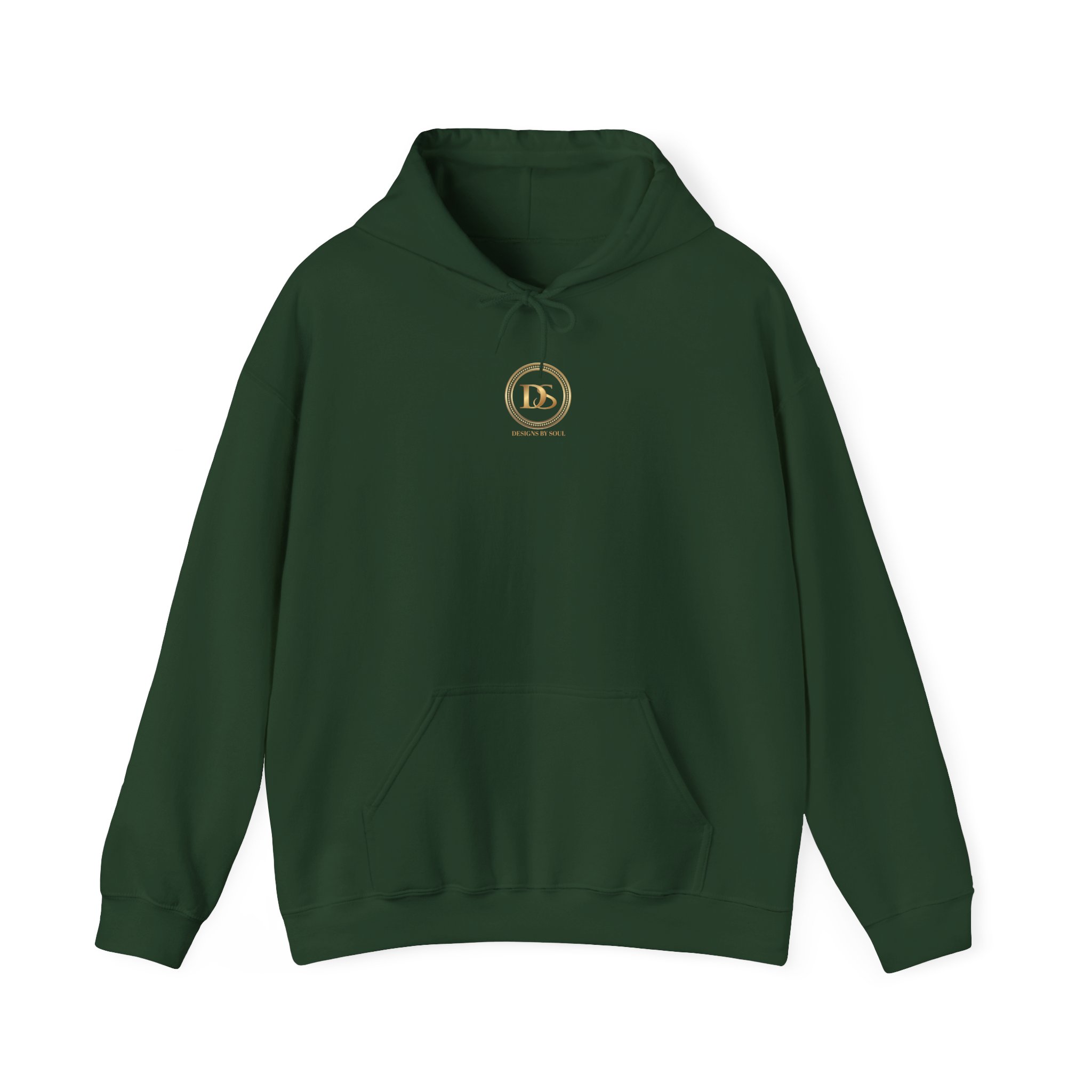 Designs By Soul Logo Unisex Heavy Blend™ Pullover Hooded Sweatshirt (center chest logo) - Image 22