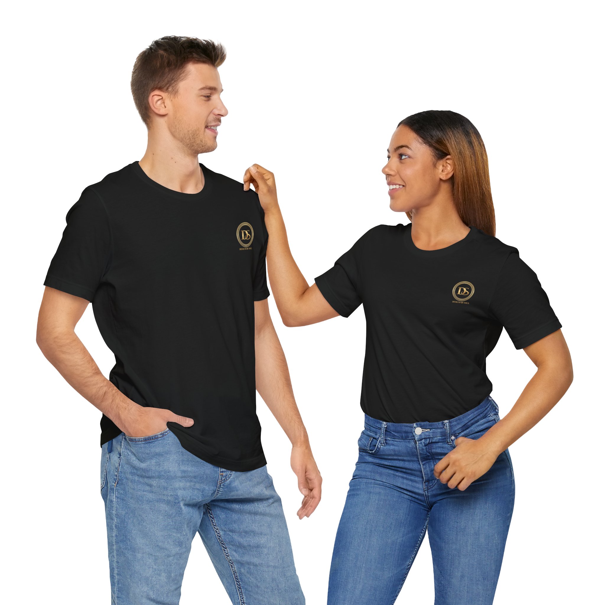 Designs By Soul Logo Unisex Jersey Short Sleeve T-Shirt (dark colors - left chest logo) - Image 14