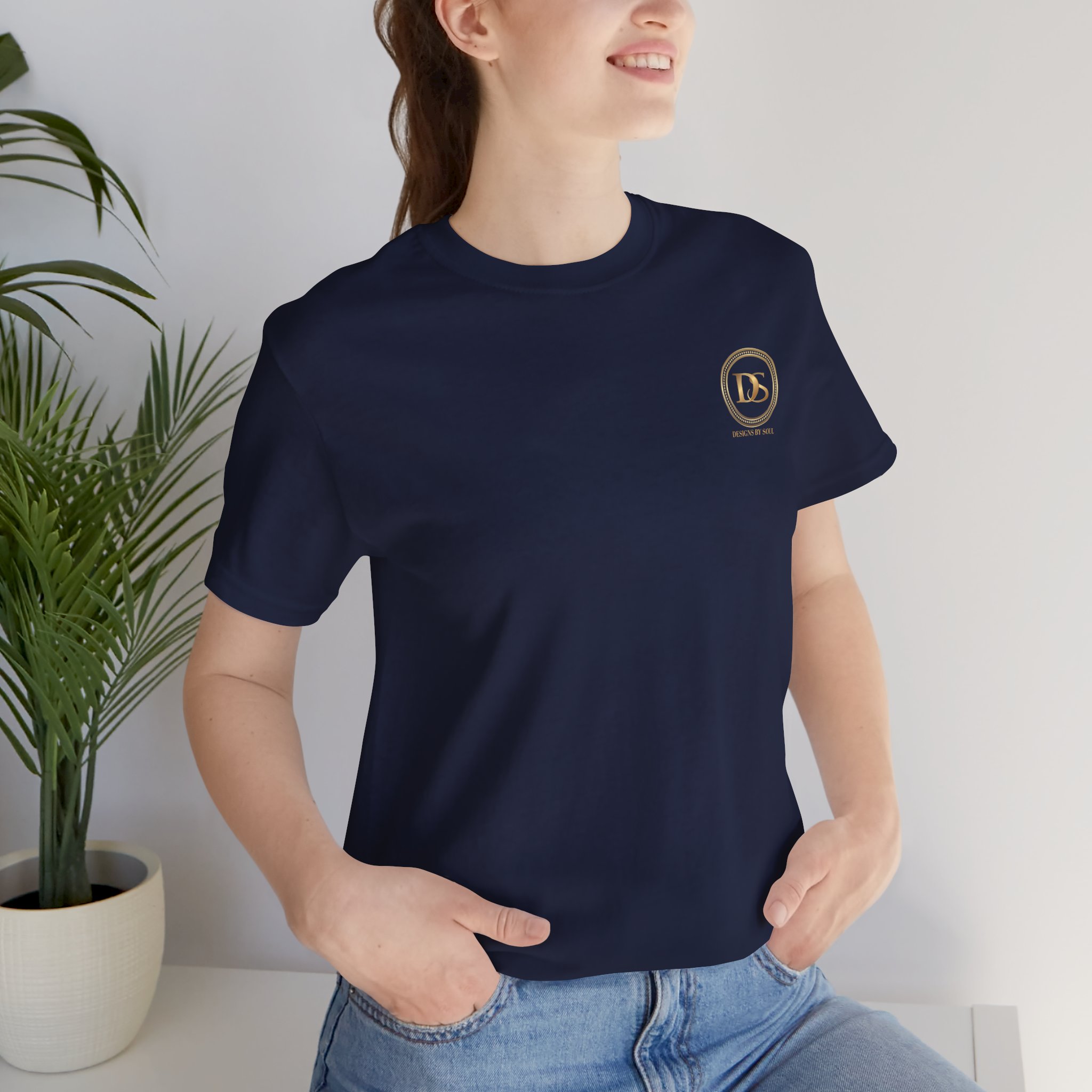 Designs By Soul Logo Unisex Jersey Short Sleeve T-Shirt (dark colors - left chest logo) - Image 37