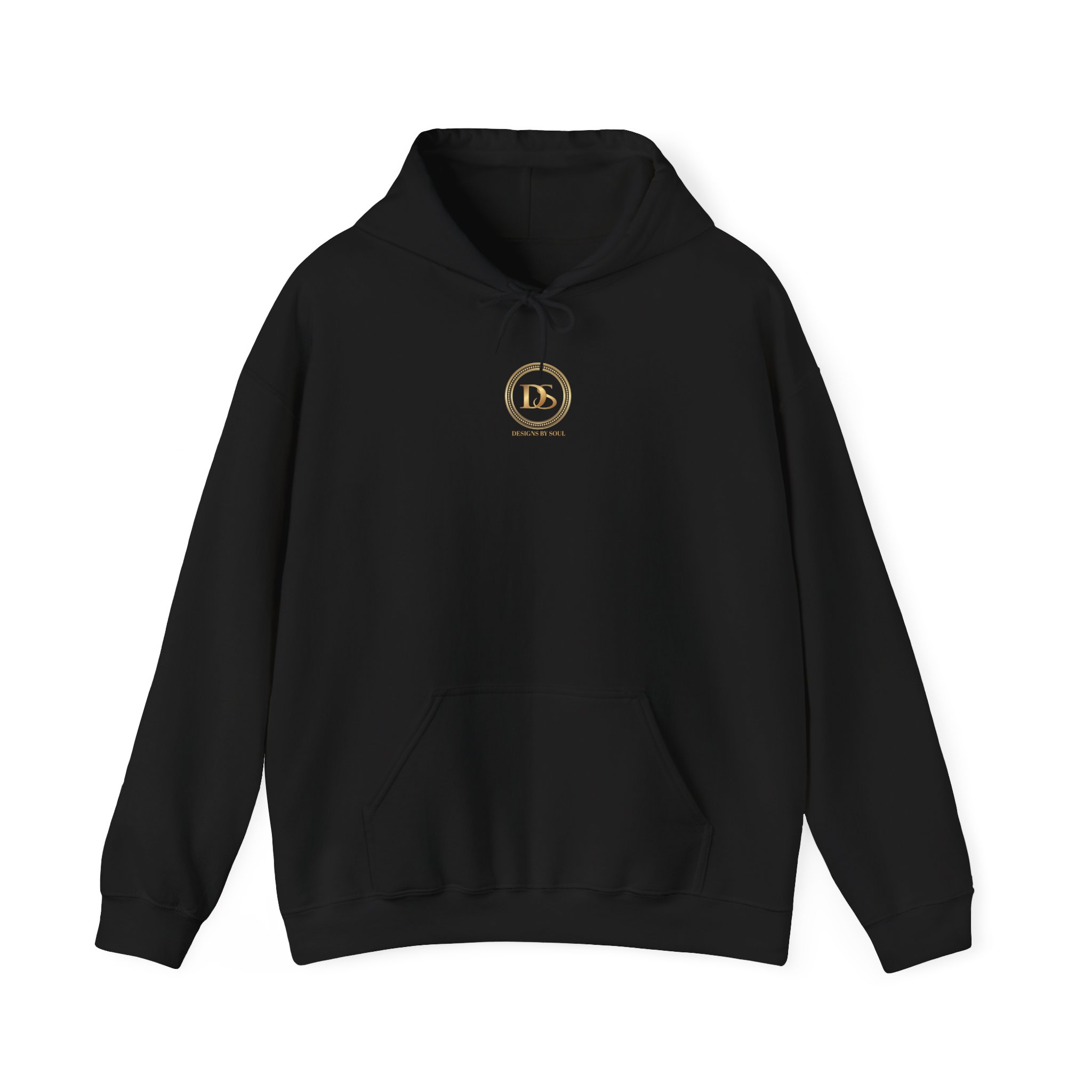 Designs By Soul Logo Unisex Heavy Blend™ Pullover Hooded Sweatshirt (center chest logo) - Image 7