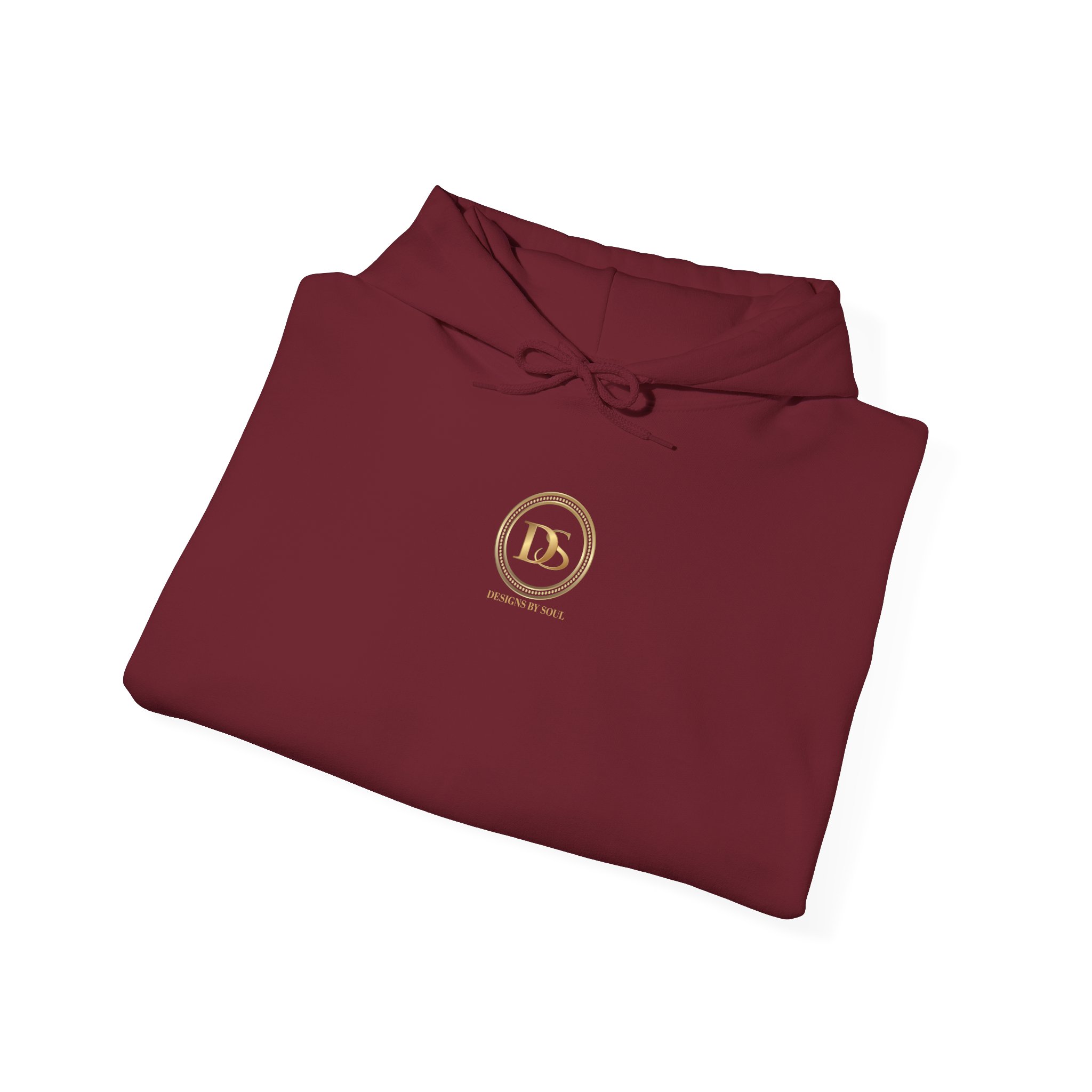Designs By Soul Logo Unisex Heavy Blend™ Pullover Hooded Sweatshirt (center chest logo) - Image 65