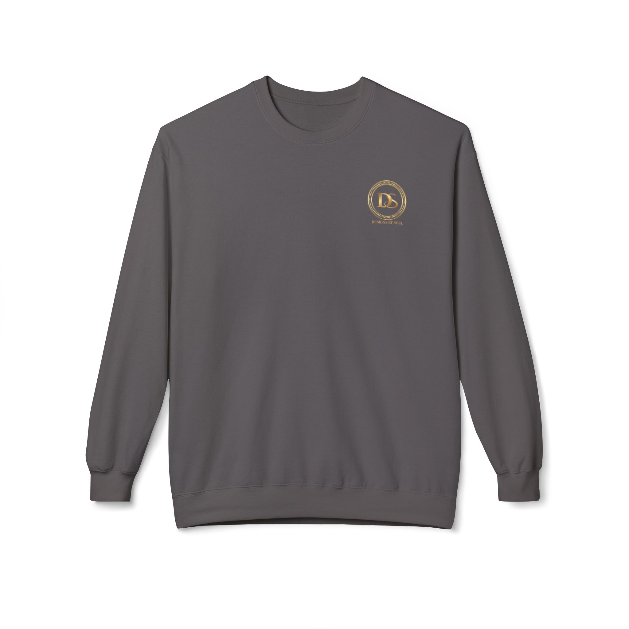 Designs By Soul Logo Unisex Midweight Crewneck Sweatshirt (dark colors - left chest logo) - Image 18