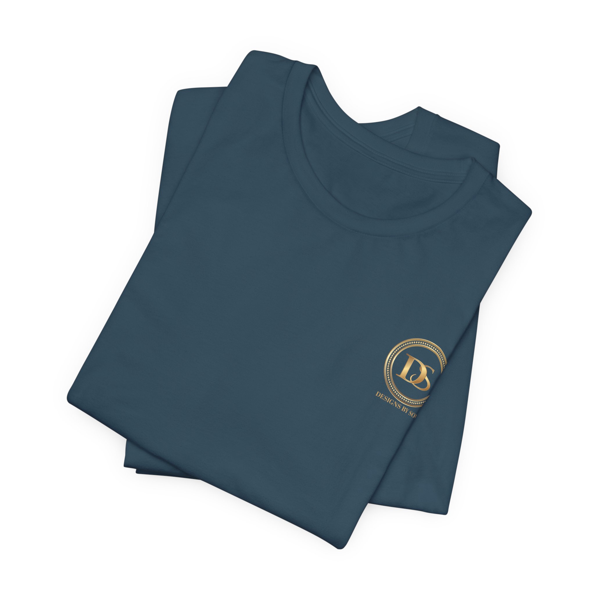 Designs By Soul Logo Unisex Jersey Short Sleeve T-Shirt (dark colors - left chest logo) - Image 4