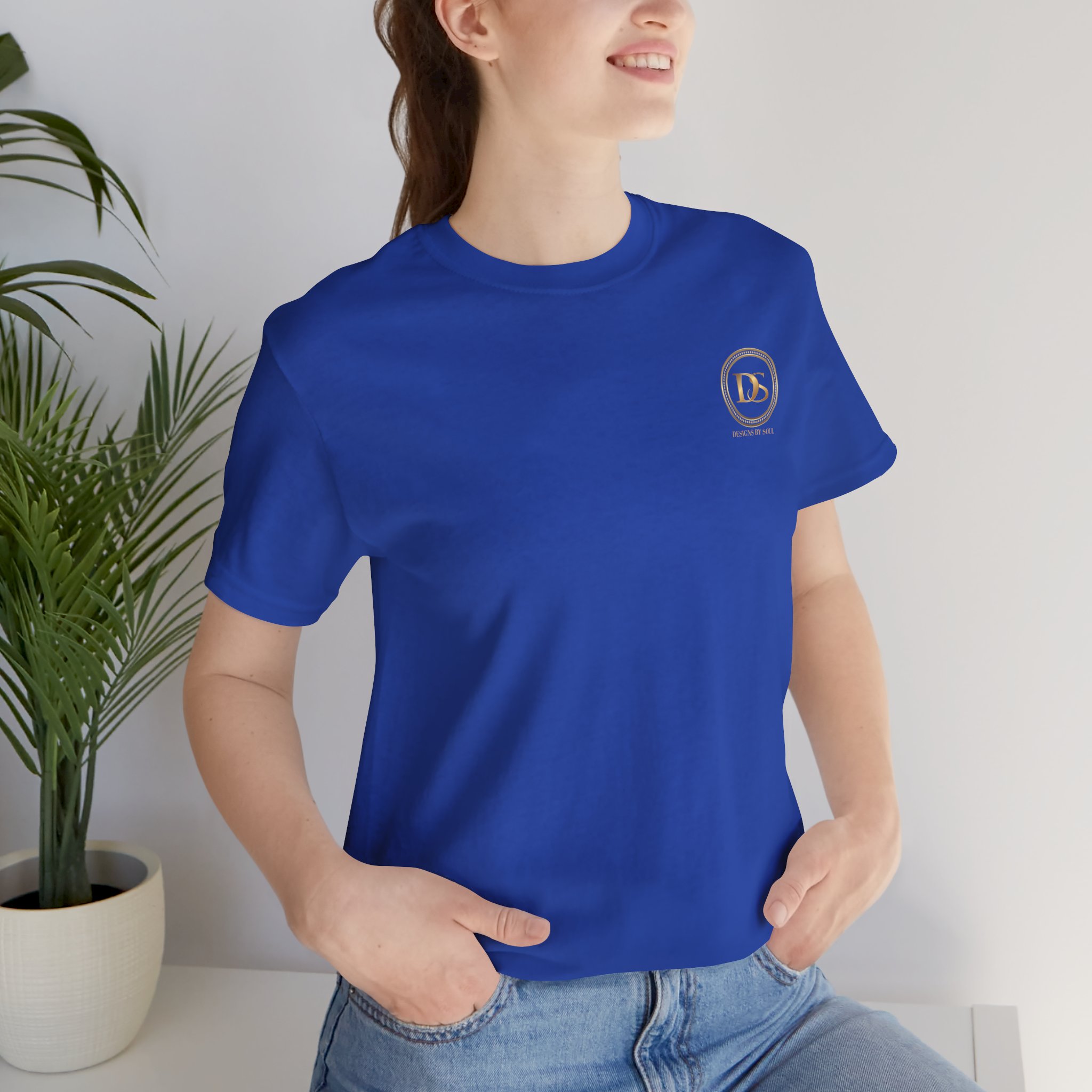 Designs By Soul Logo Unisex Jersey Short Sleeve T-Shirt (dark colors - left chest logo) - Image 21