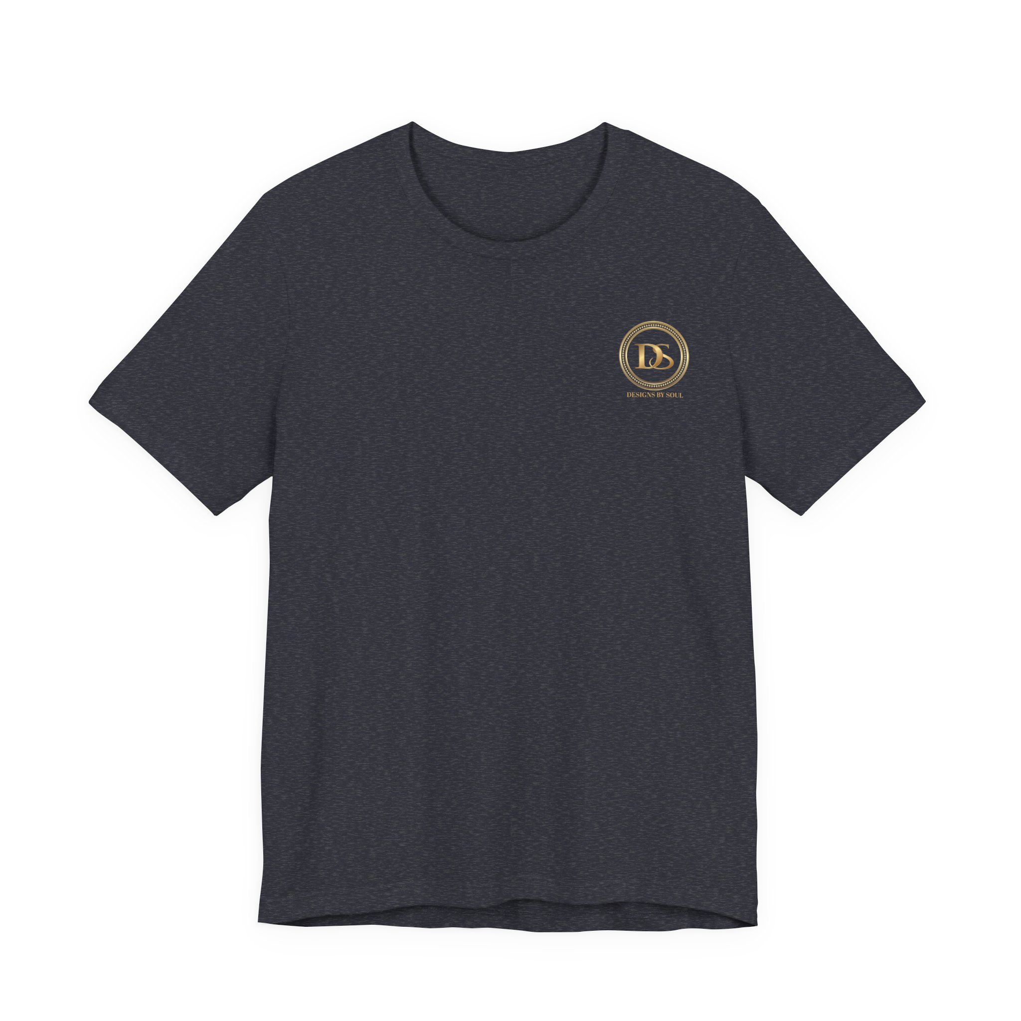 Designs By Soul Logo Unisex Jersey Short Sleeve T-Shirt (dark colors - left chest logo) - Image 7