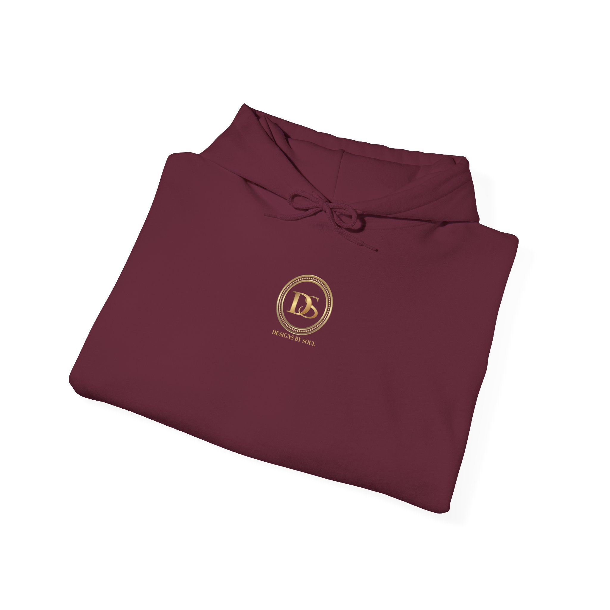 Designs By Soul Logo Unisex Heavy Blend™ Pullover Hooded Sweatshirt (center chest logo) - Image 15