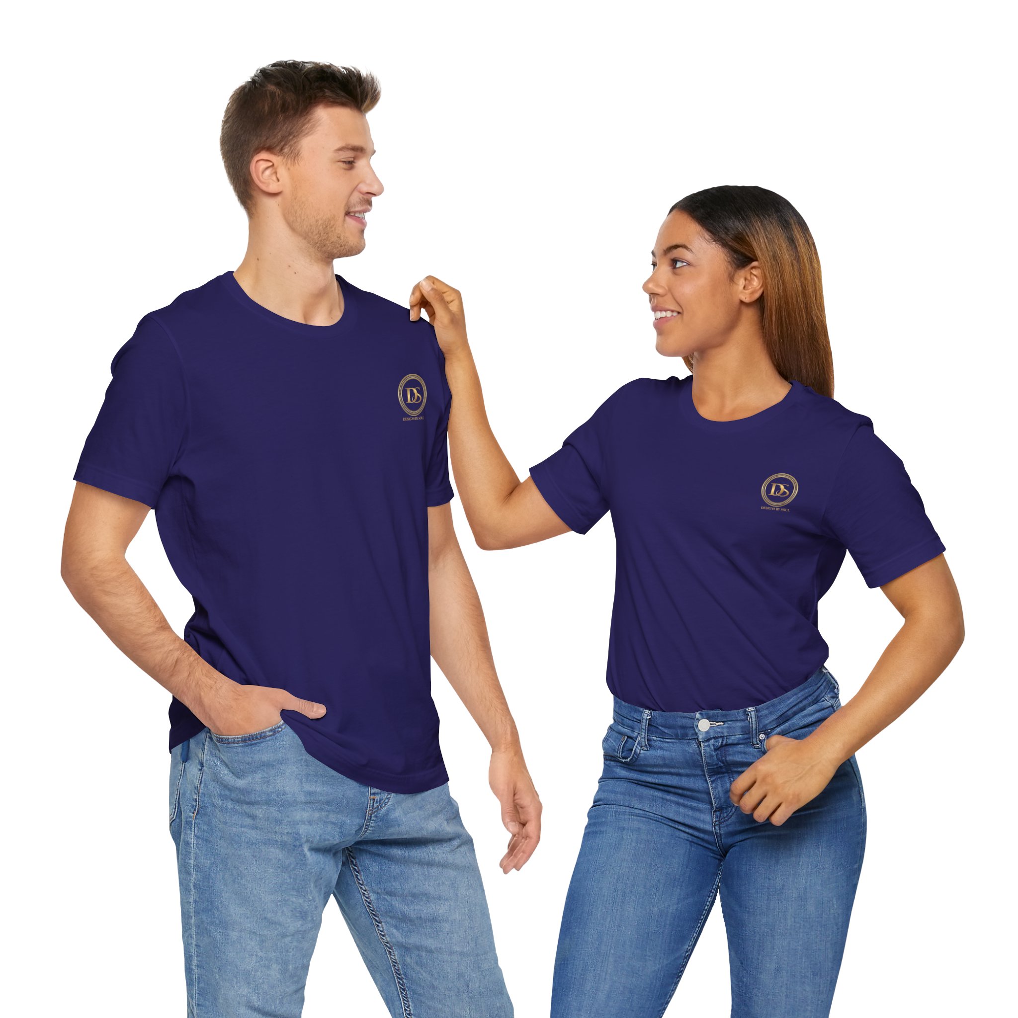 Designs By Soul Logo Unisex Jersey Short Sleeve T-Shirt (dark colors - left chest logo) - Image 10