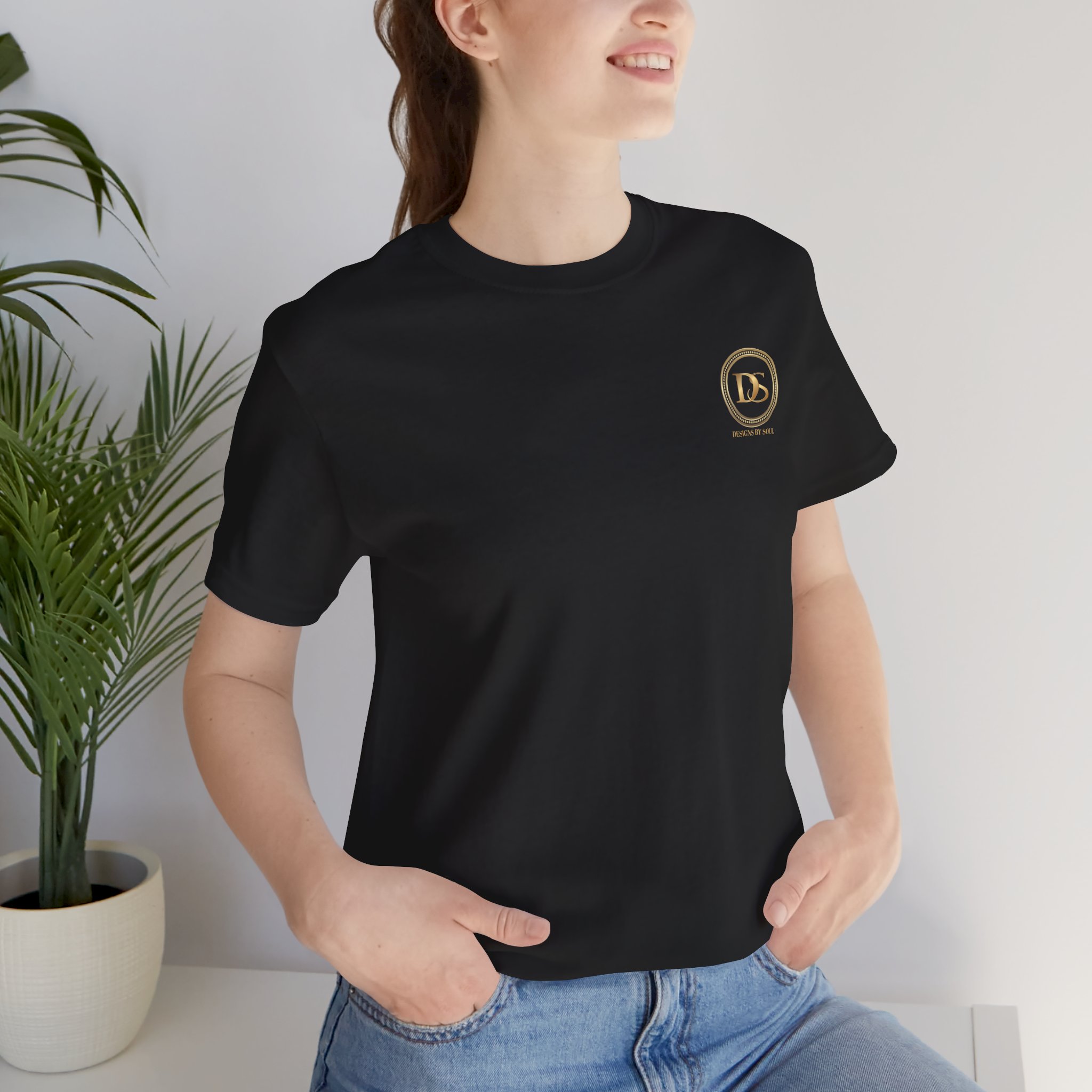 Designs By Soul Logo Unisex Jersey Short Sleeve T-Shirt (dark colors - left chest logo) - Image 13