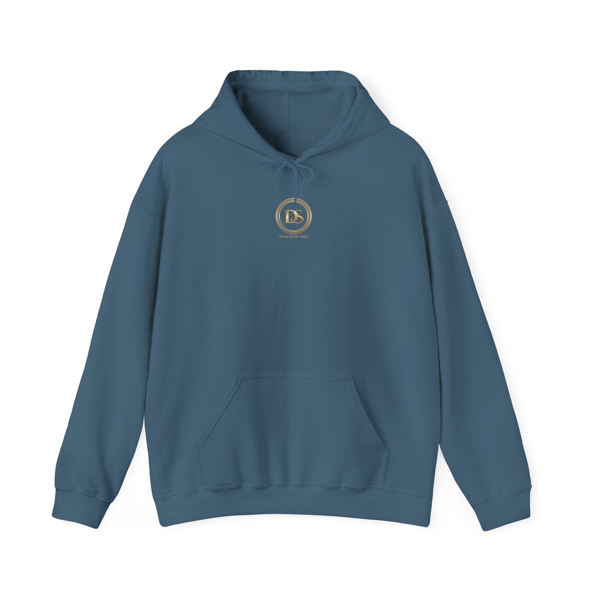 Designs By Soul Logo Unisex Heavy Blend™ Pullover Hooded Sweatshirt (center chest logo) - Image 37