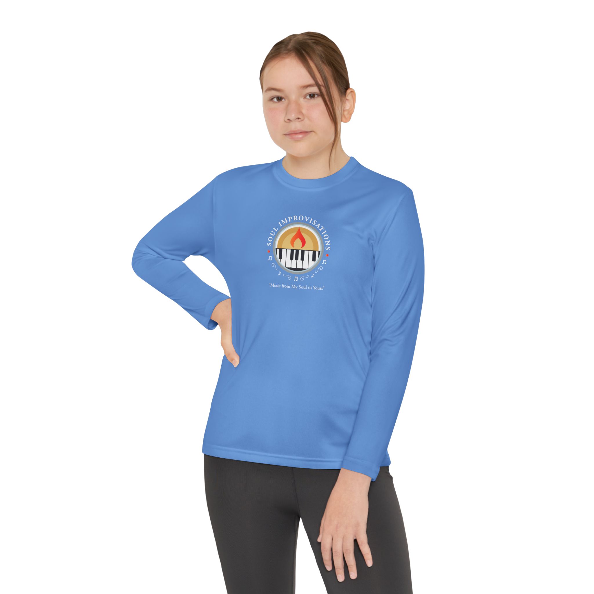 Soul Improvisations Youth Long Sleeve Competitor T-Shirt - Image 13