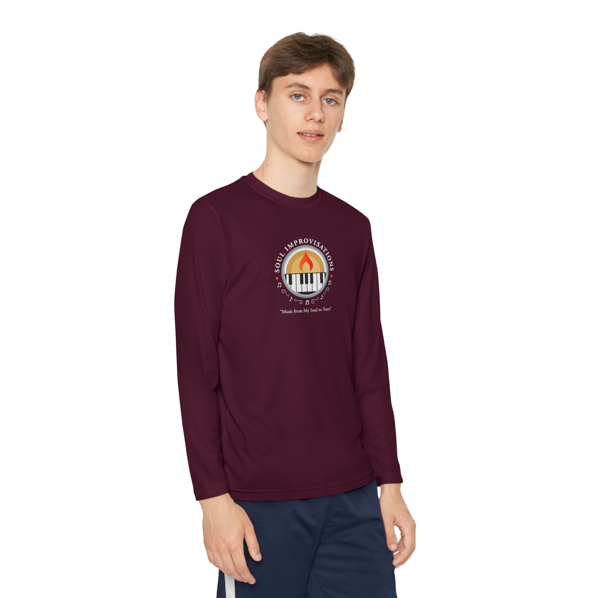 Soul Improvisations Youth Long Sleeve Competitor T-Shirt - Image 22