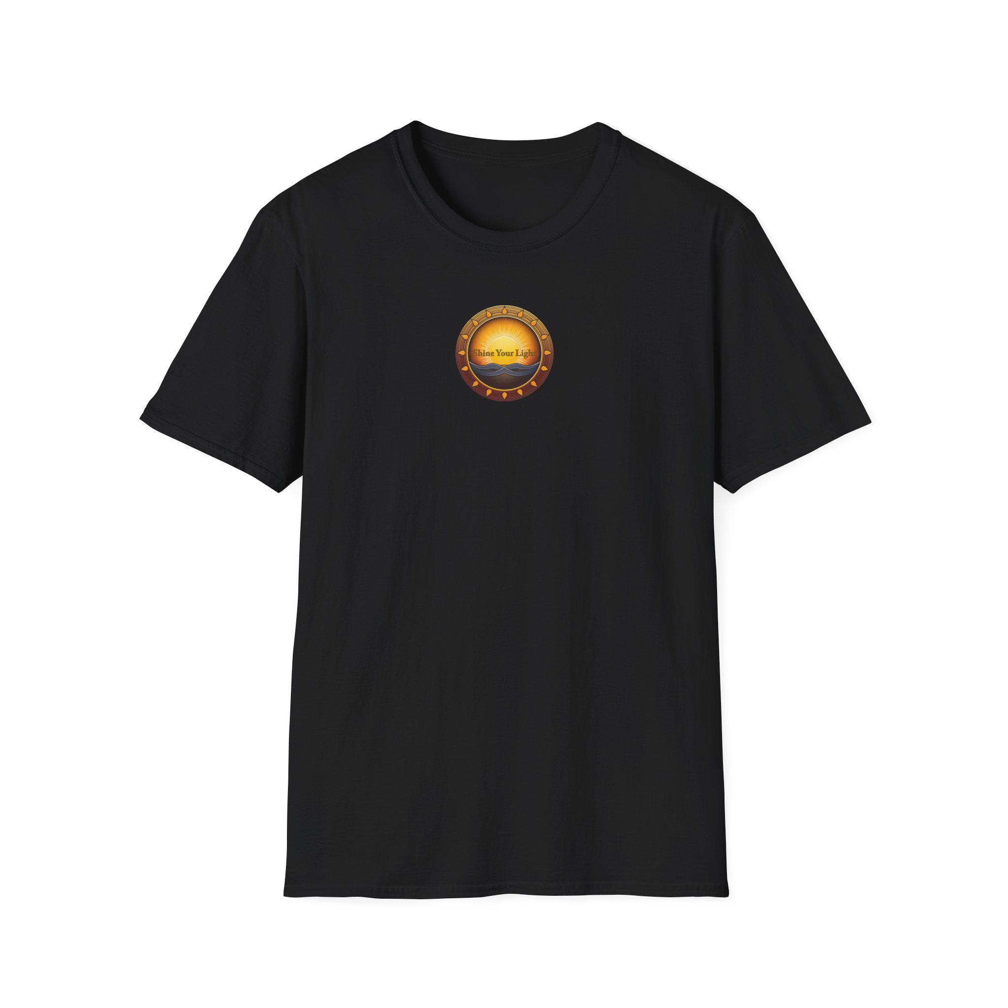 Shine Your Light Unisex Softstyle Short Sleeve T-Shirt - Image 7