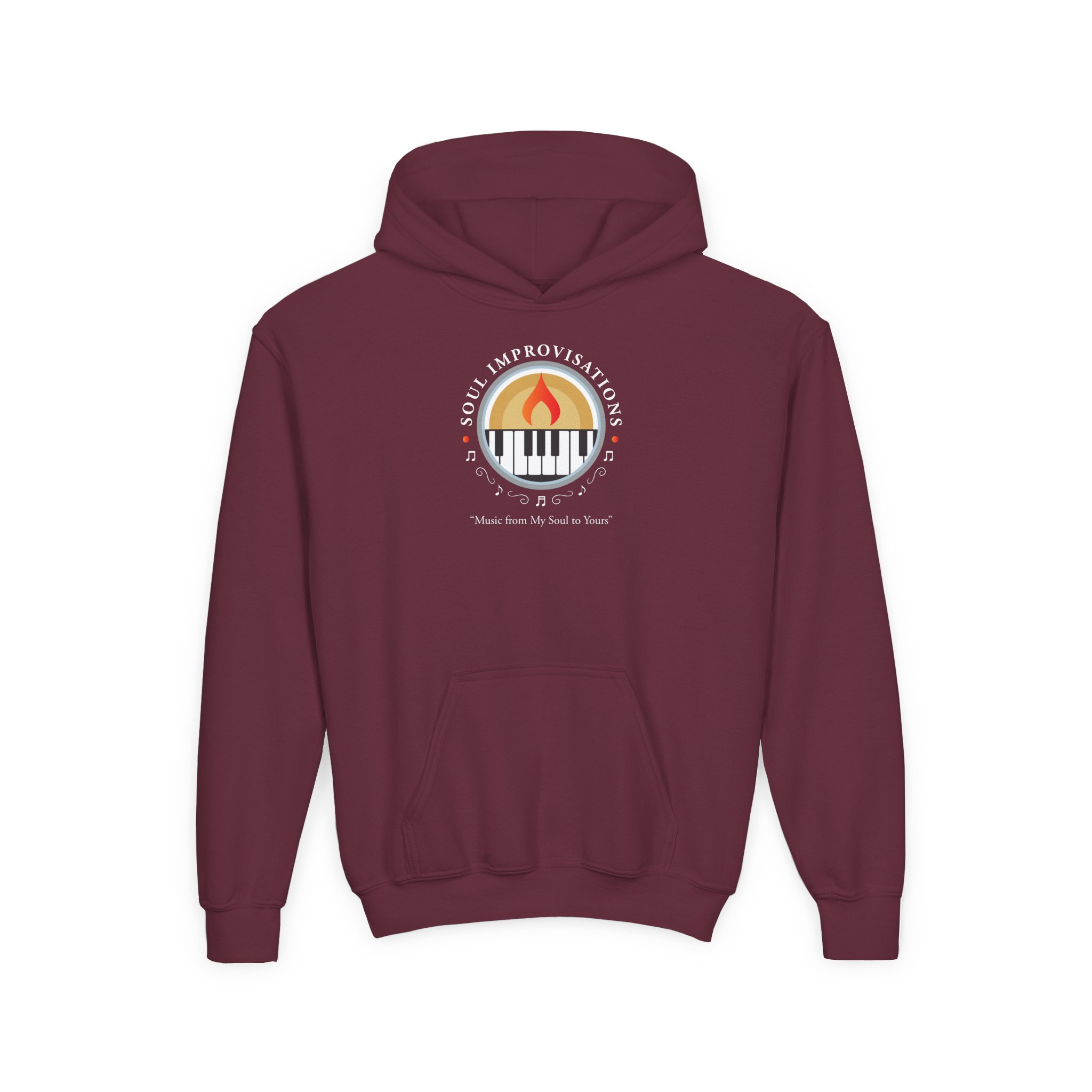 Soul Improvisations Youth Pullover Hooded Sweatshirt - Image 2