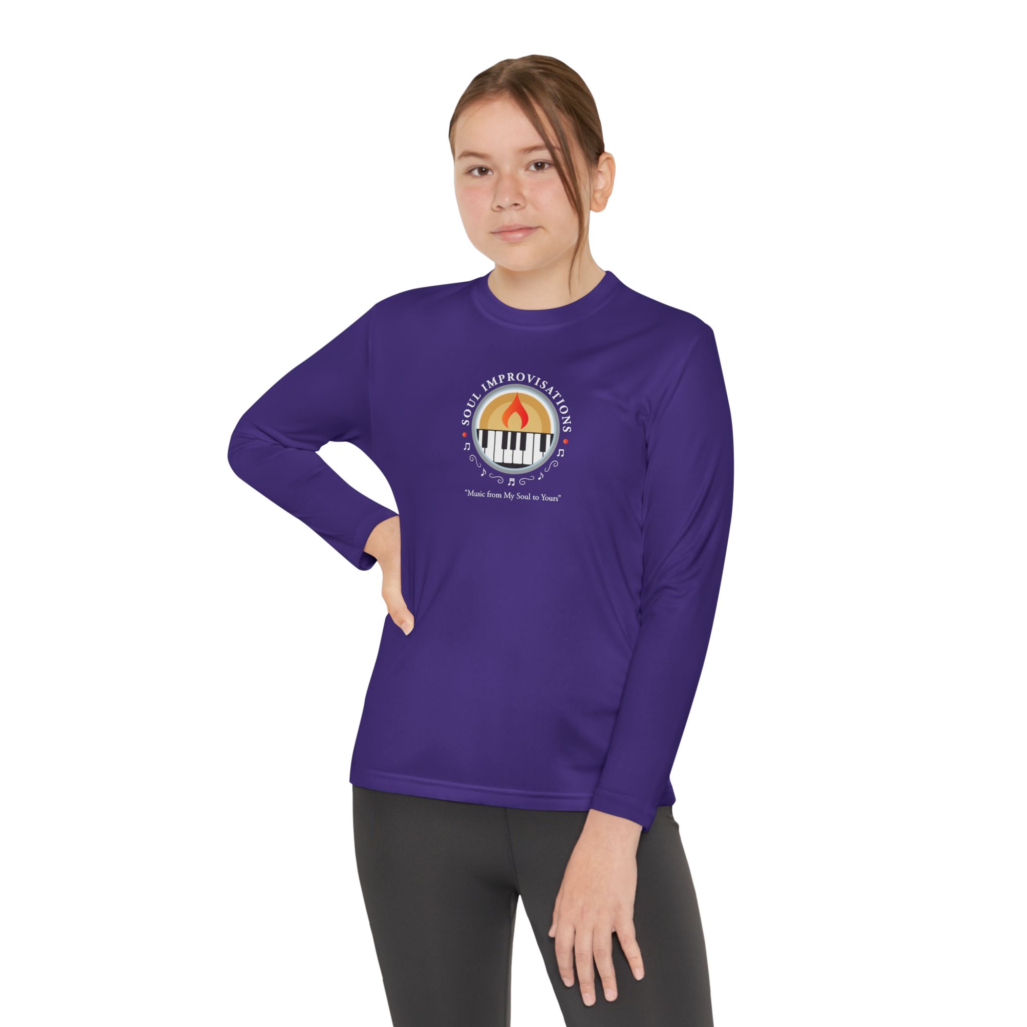 Soul Improvisations Youth Long Sleeve Competitor T-Shirt - Image 19