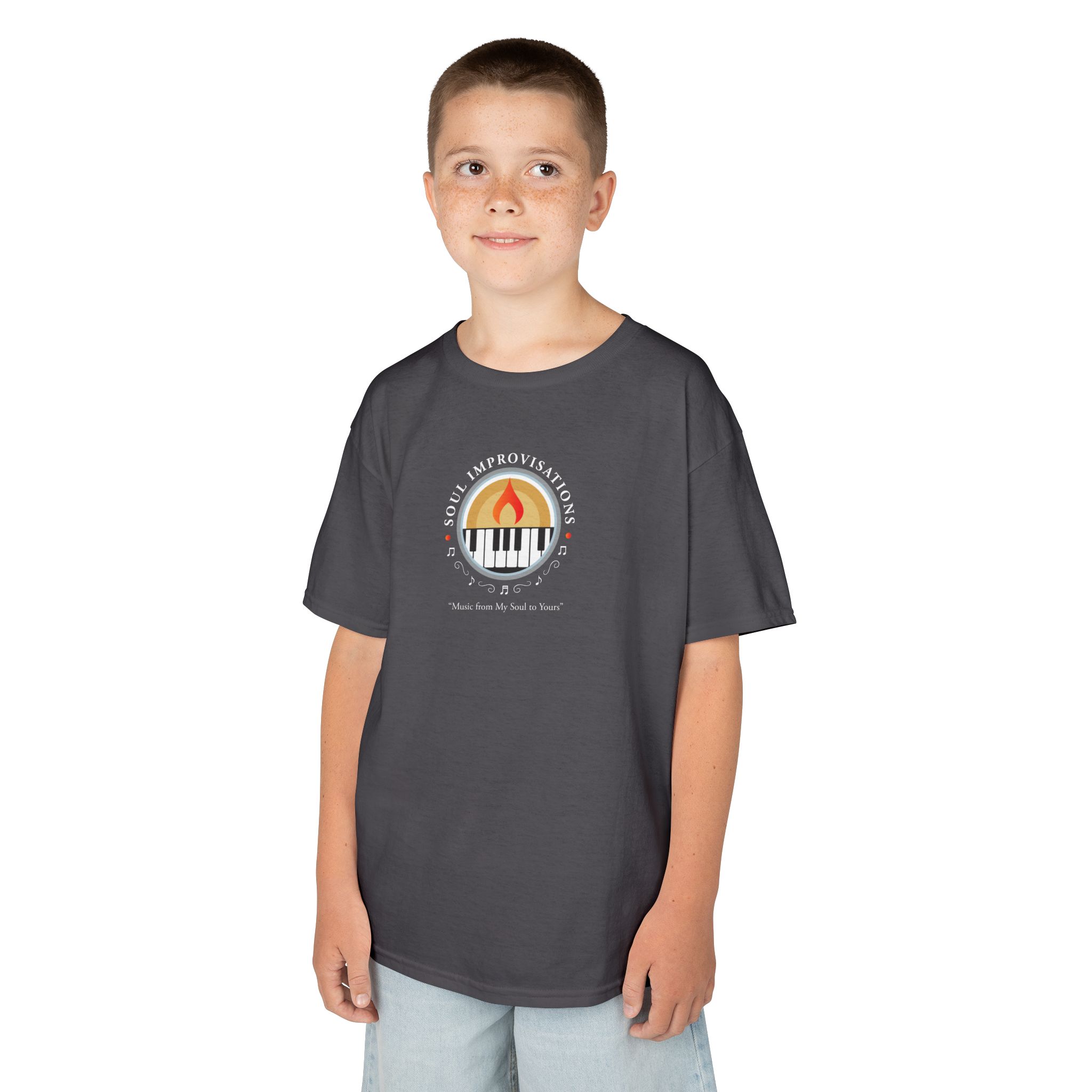 Soul Improvisations Youth Heavy Cotton Short Sleeve T-Shirt - Image 3