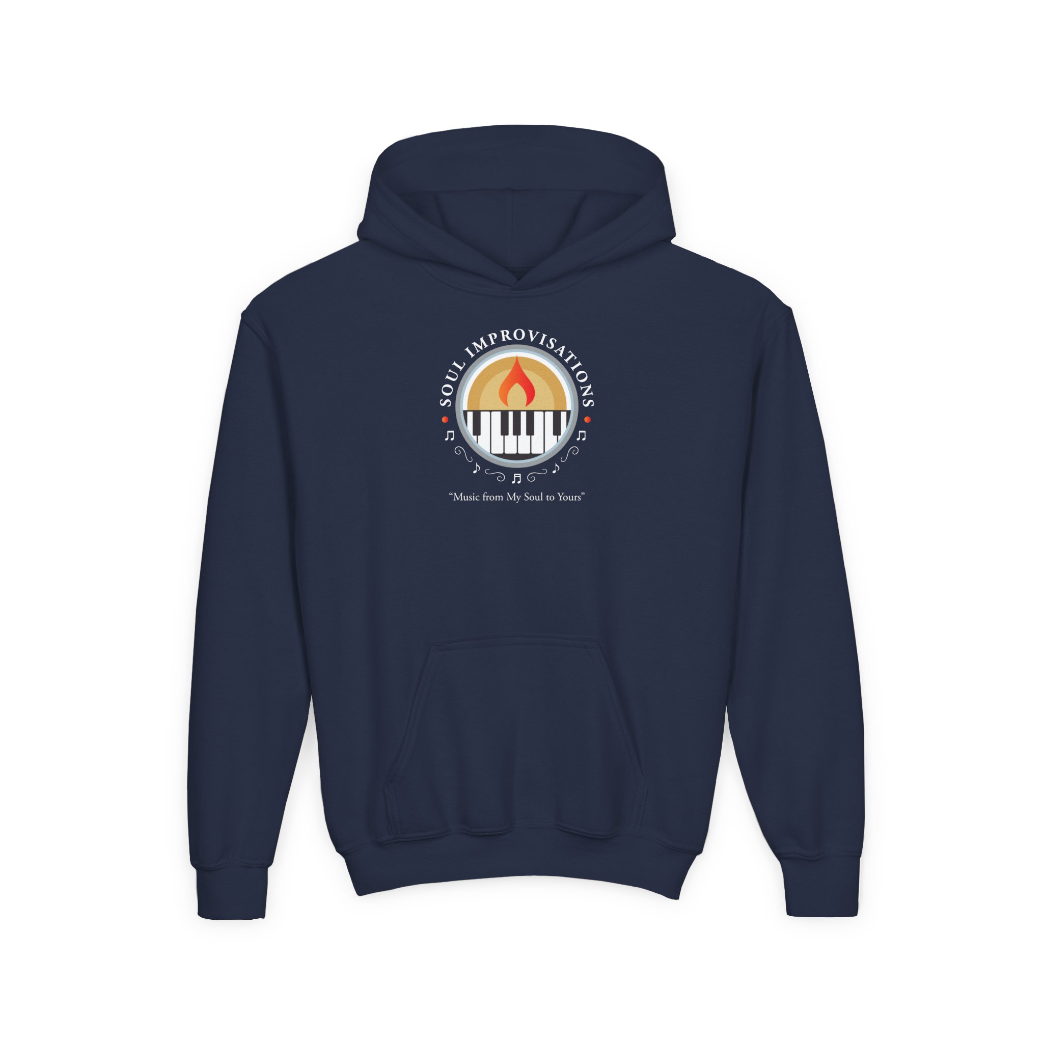 Soul Improvisations Youth Pullover Hooded Sweatshirt - Image 6