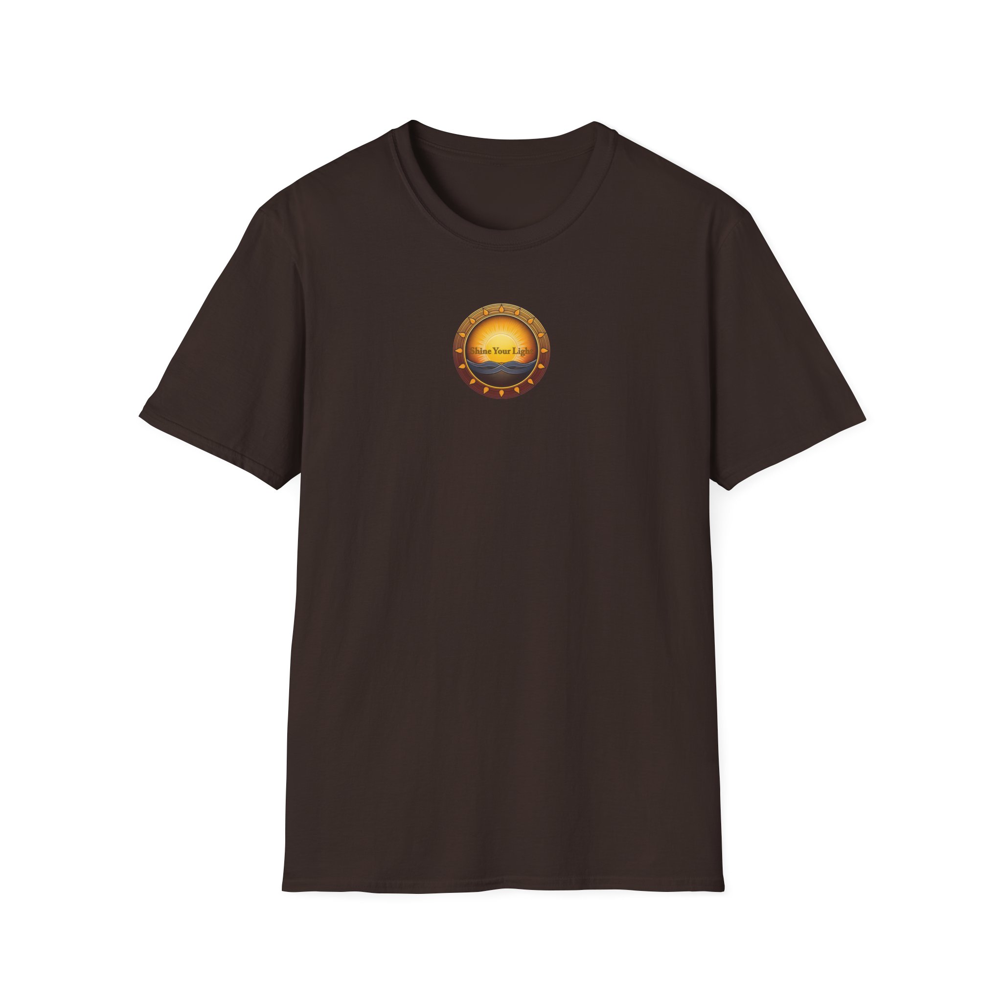 Shine Your Light Unisex Softstyle Short Sleeve T-Shirt - Image 13