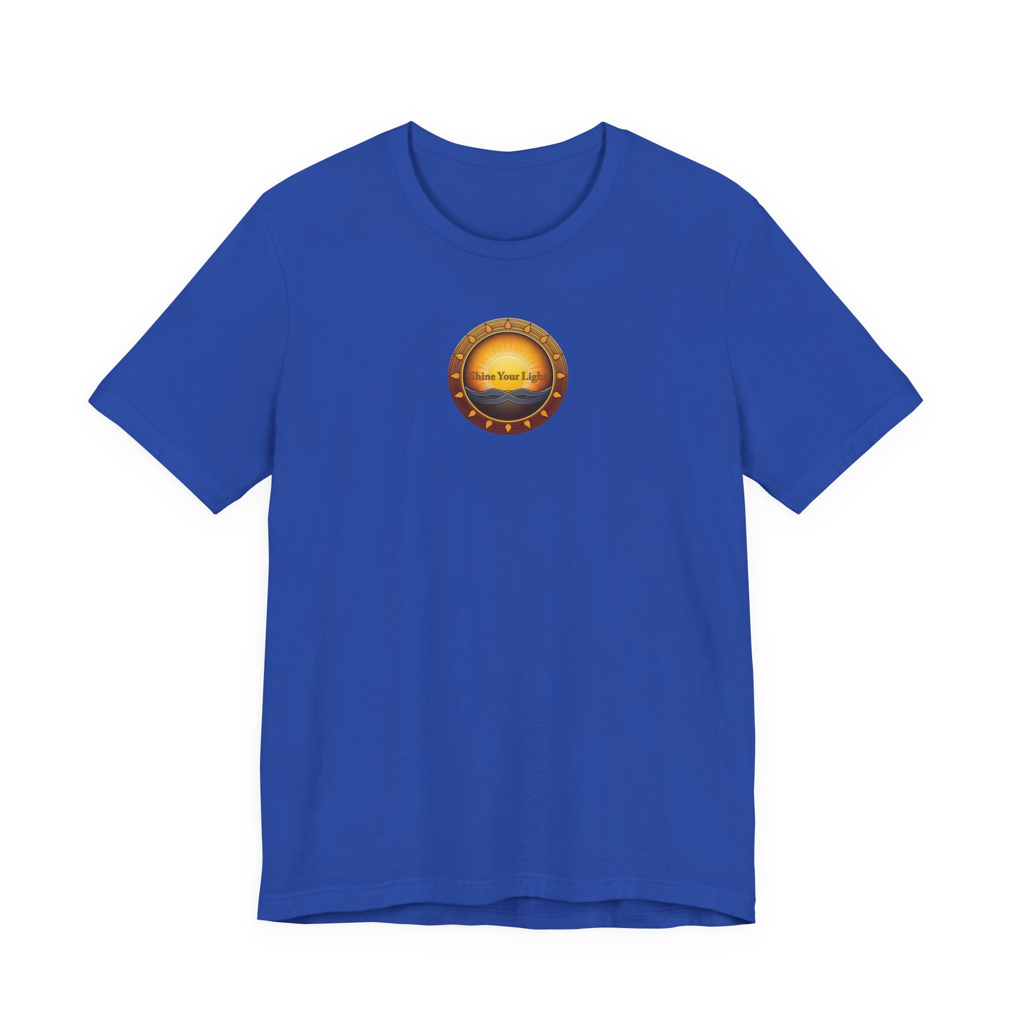 Shine Your Light Unisex Jersey Short Sleeve T-Shirt - Image 21