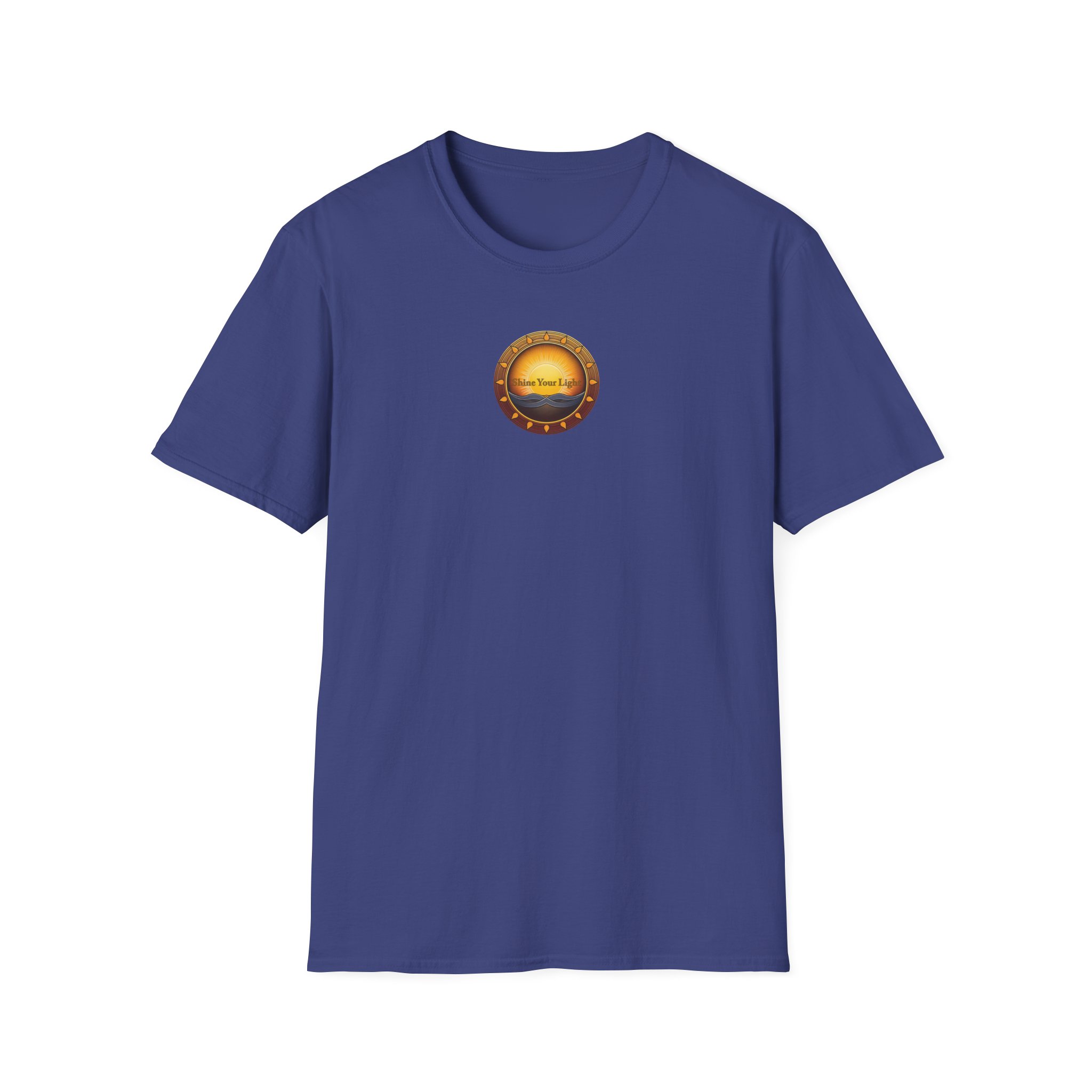 Shine Your Light Unisex Softstyle Short Sleeve T-Shirt - Image 4
