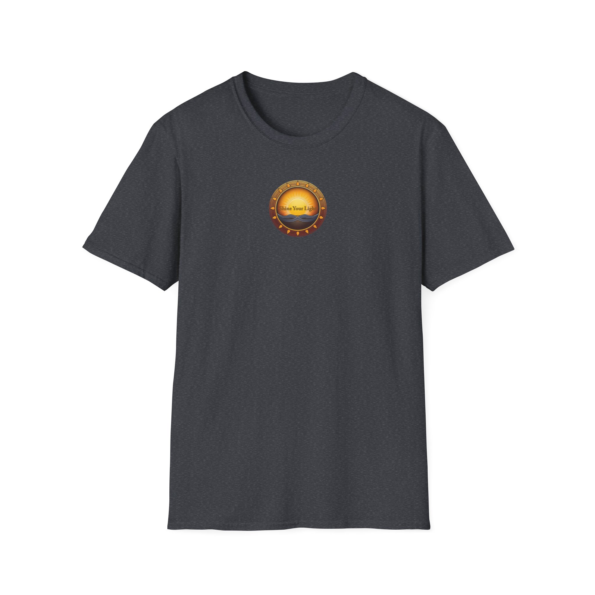 Shine Your Light Unisex Softstyle Short Sleeve T-Shirt - Image 19