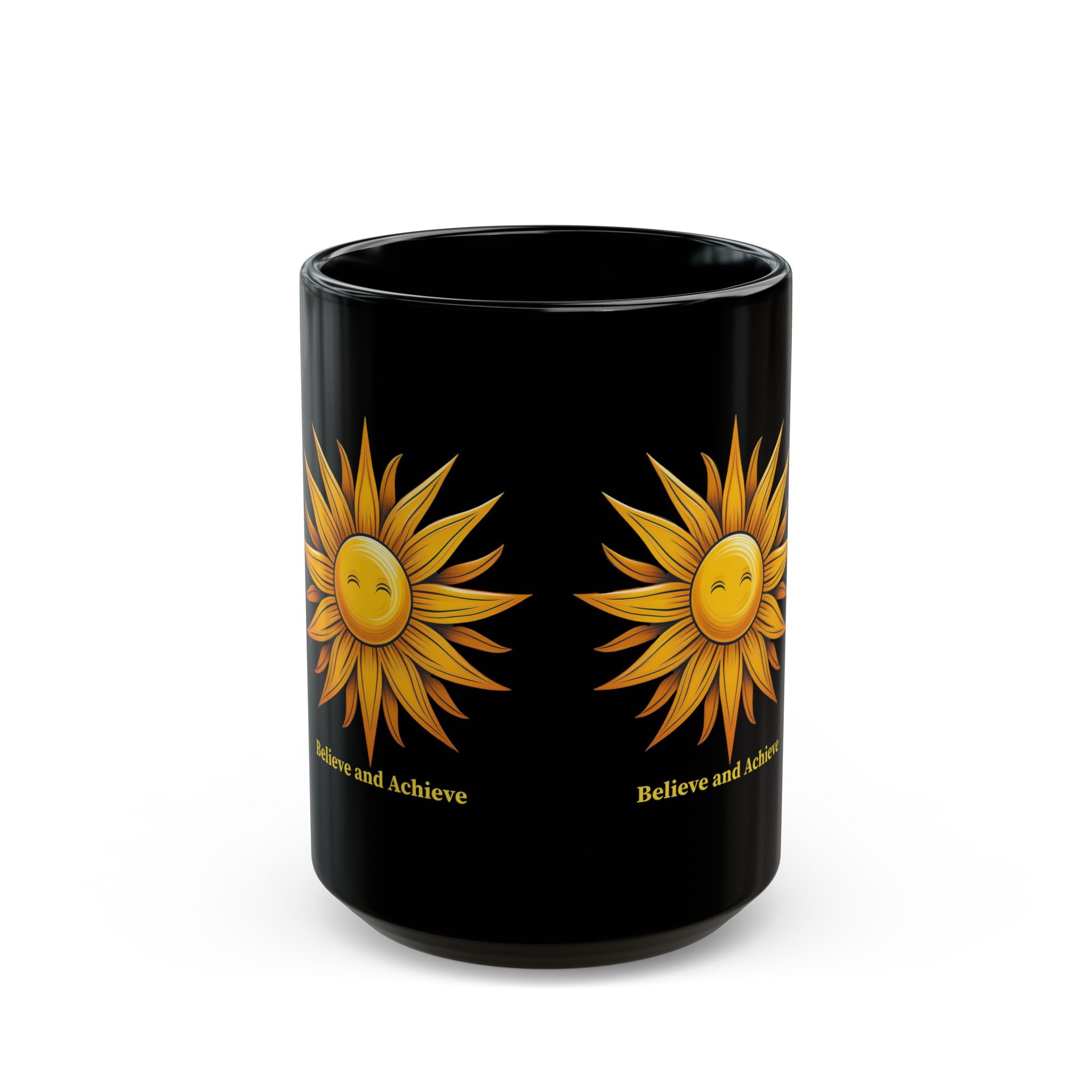 Believe & Achieve Sunshine Coffee Mug - 11oz and 15oz - Image 5