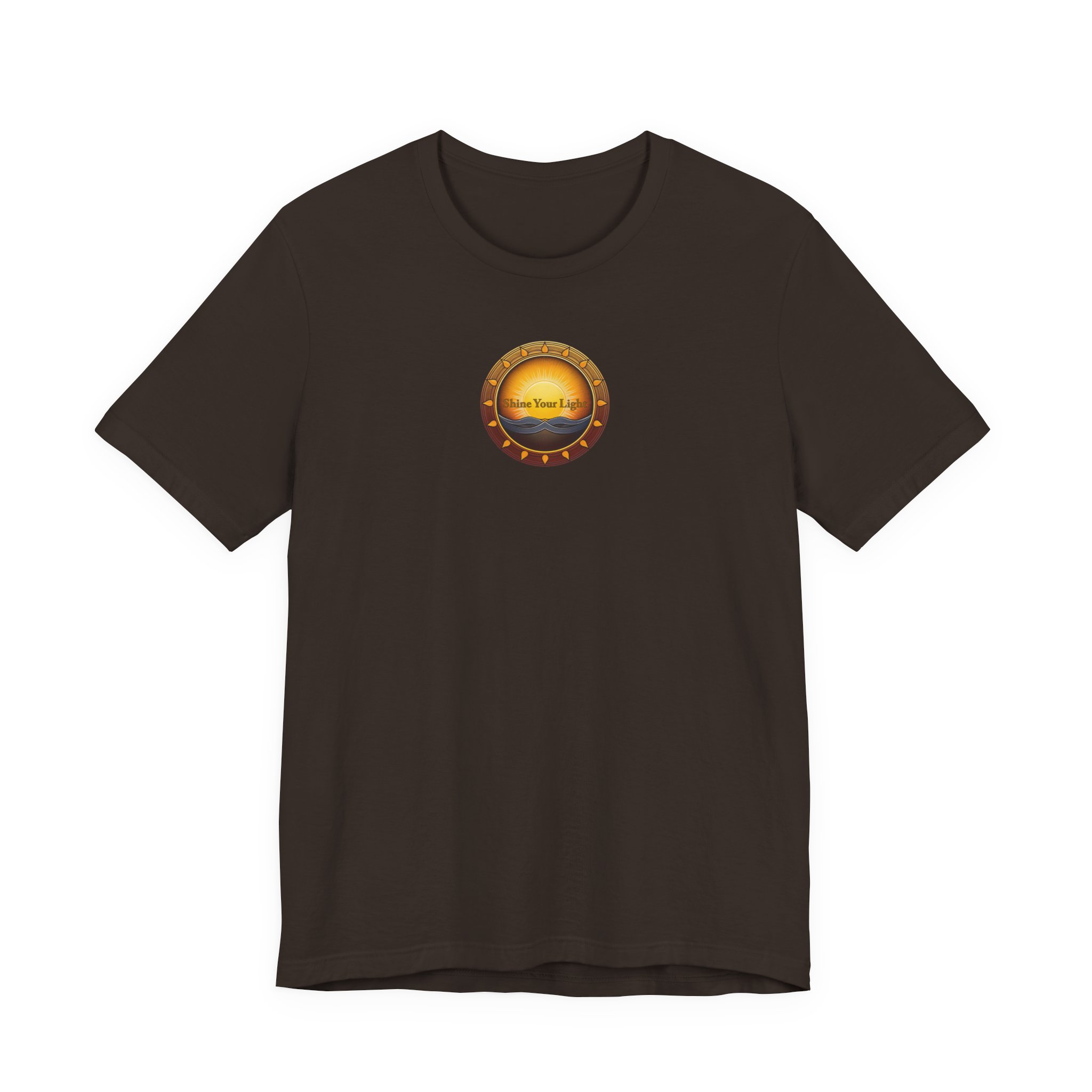 Shine Your Light Unisex Jersey Short Sleeve T-Shirt - Image 30