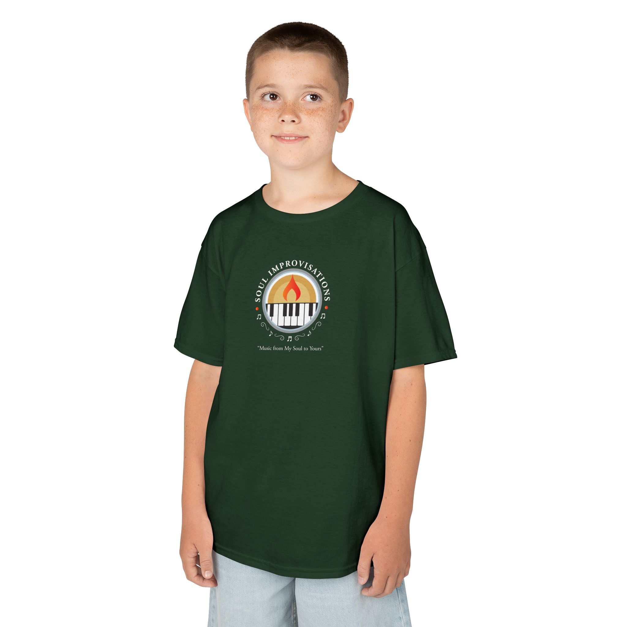 Soul Improvisations Youth Heavy Cotton Short Sleeve T-Shirt - Image 24