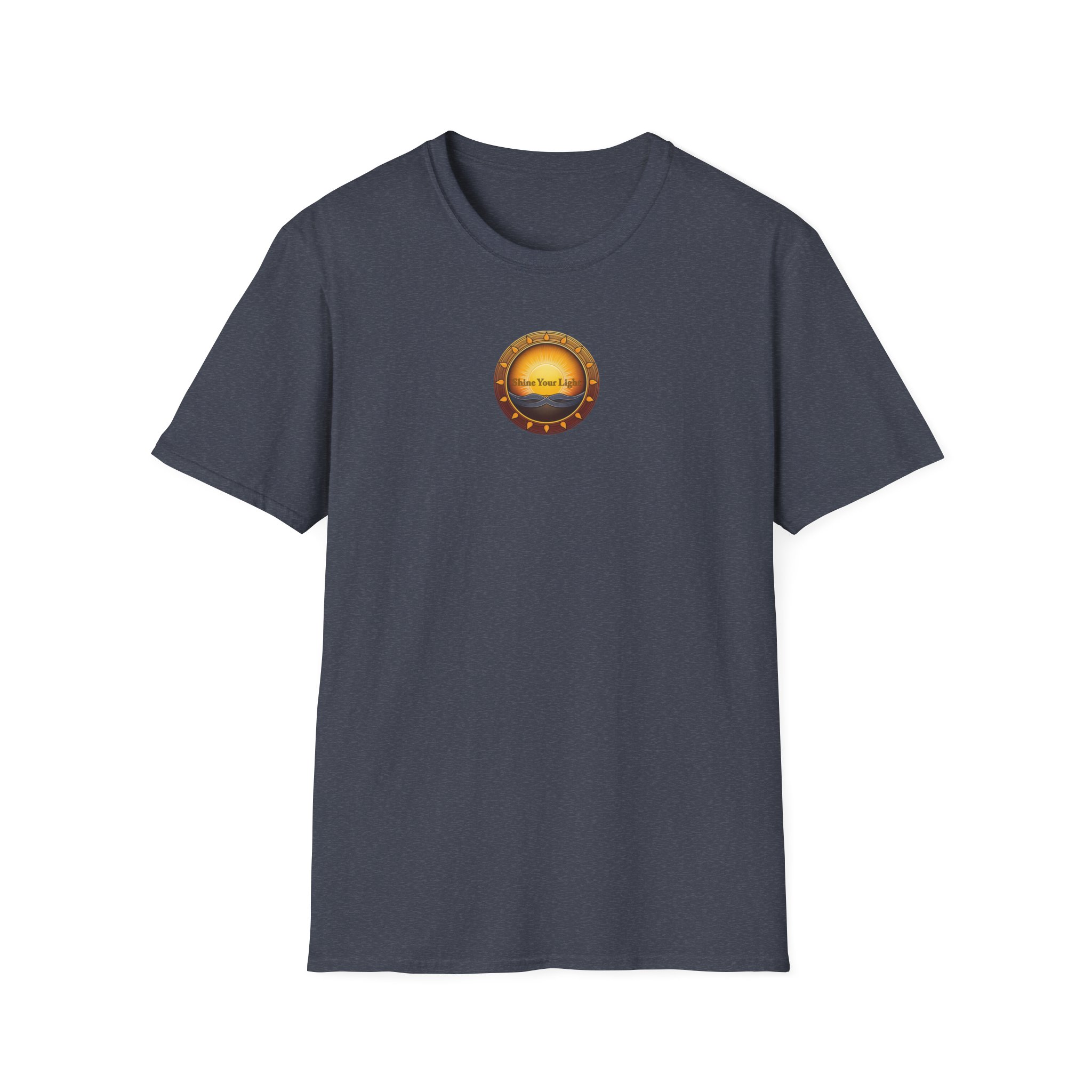 Shine Your Light Unisex Softstyle Short Sleeve T-Shirt - Image 25