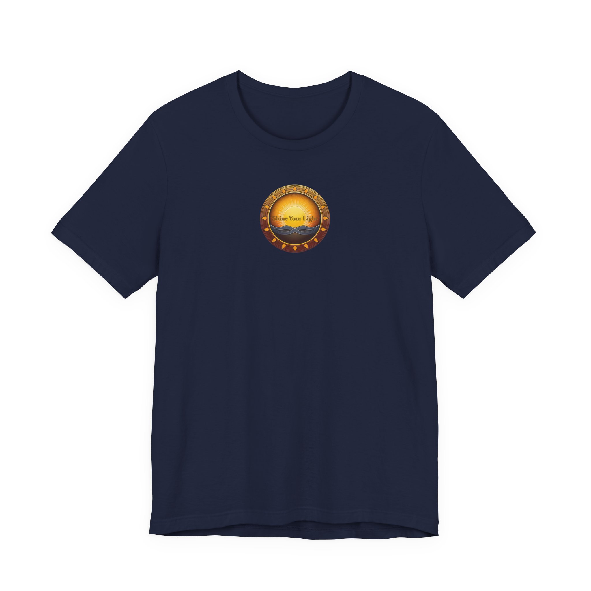 Shine Your Light Unisex Jersey Short Sleeve T-Shirt - Image 24