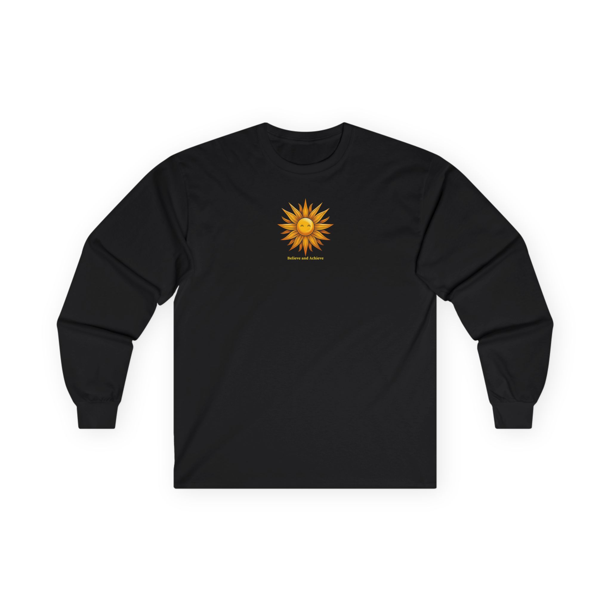 Believe & Achieve Sunshine Unisex Ultra Cotton Long Sleeve T-Shirt