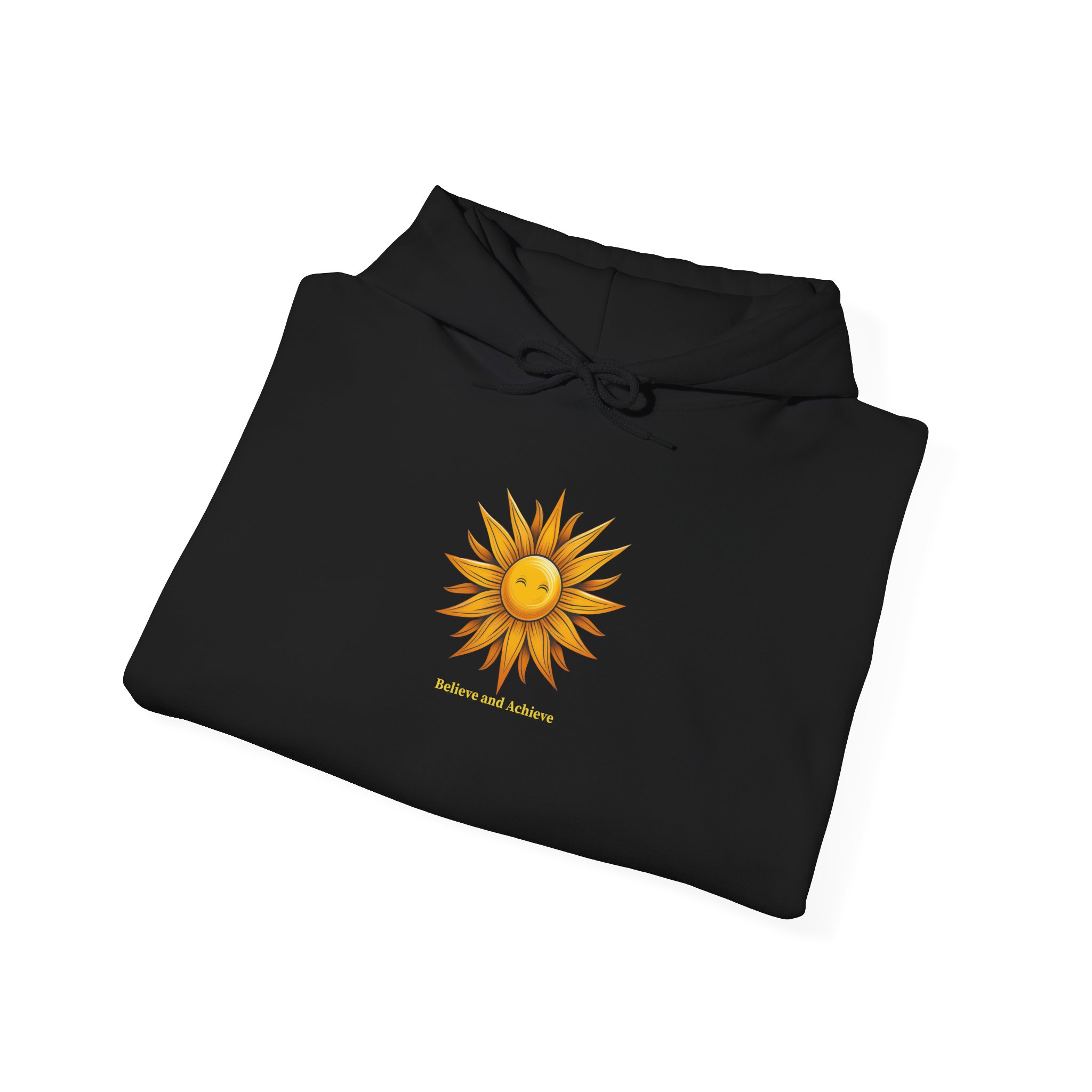 Believe & Achieve Sunshine Unisex Heavy Blend™ Pullover Hooded Sweatshirt - Image 3