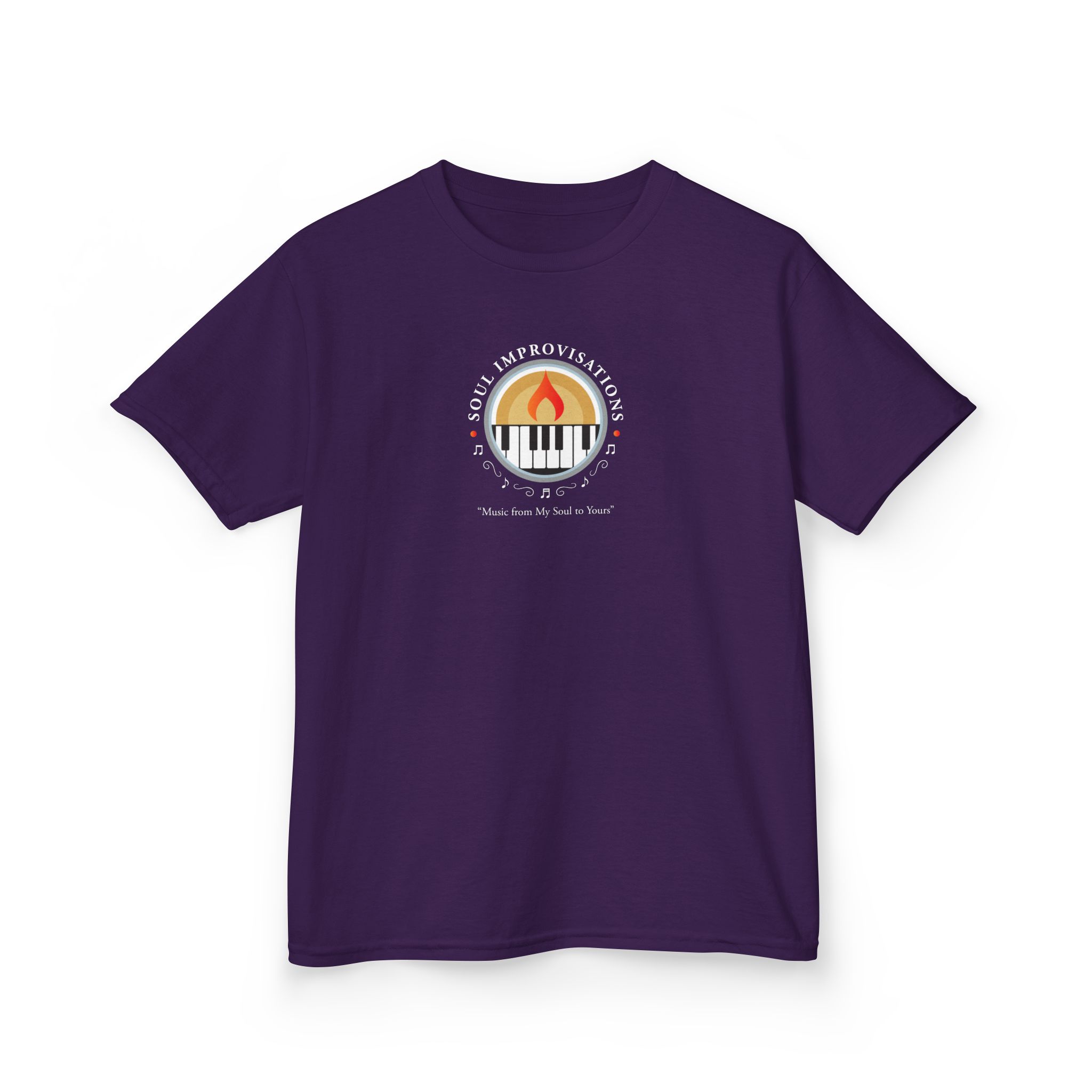 Soul Improvisations Youth Heavy Cotton Short Sleeve T-Shirt - Image 25