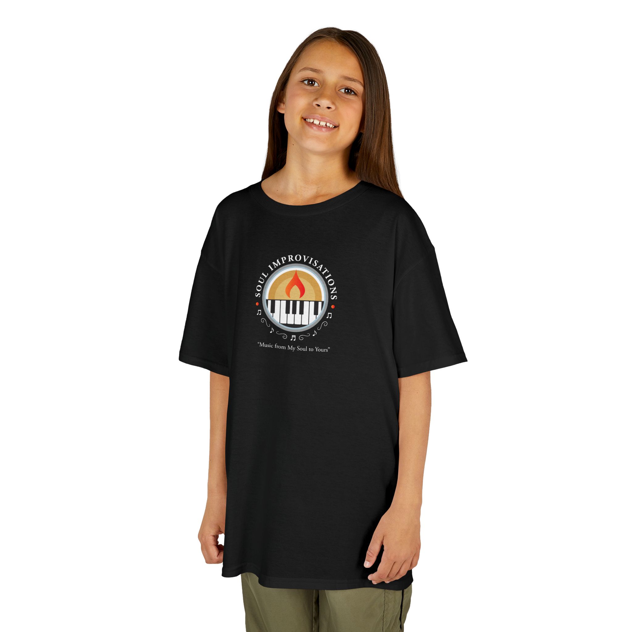 Soul Improvisations Youth Heavy Cotton Short Sleeve T-Shirt - Image 8