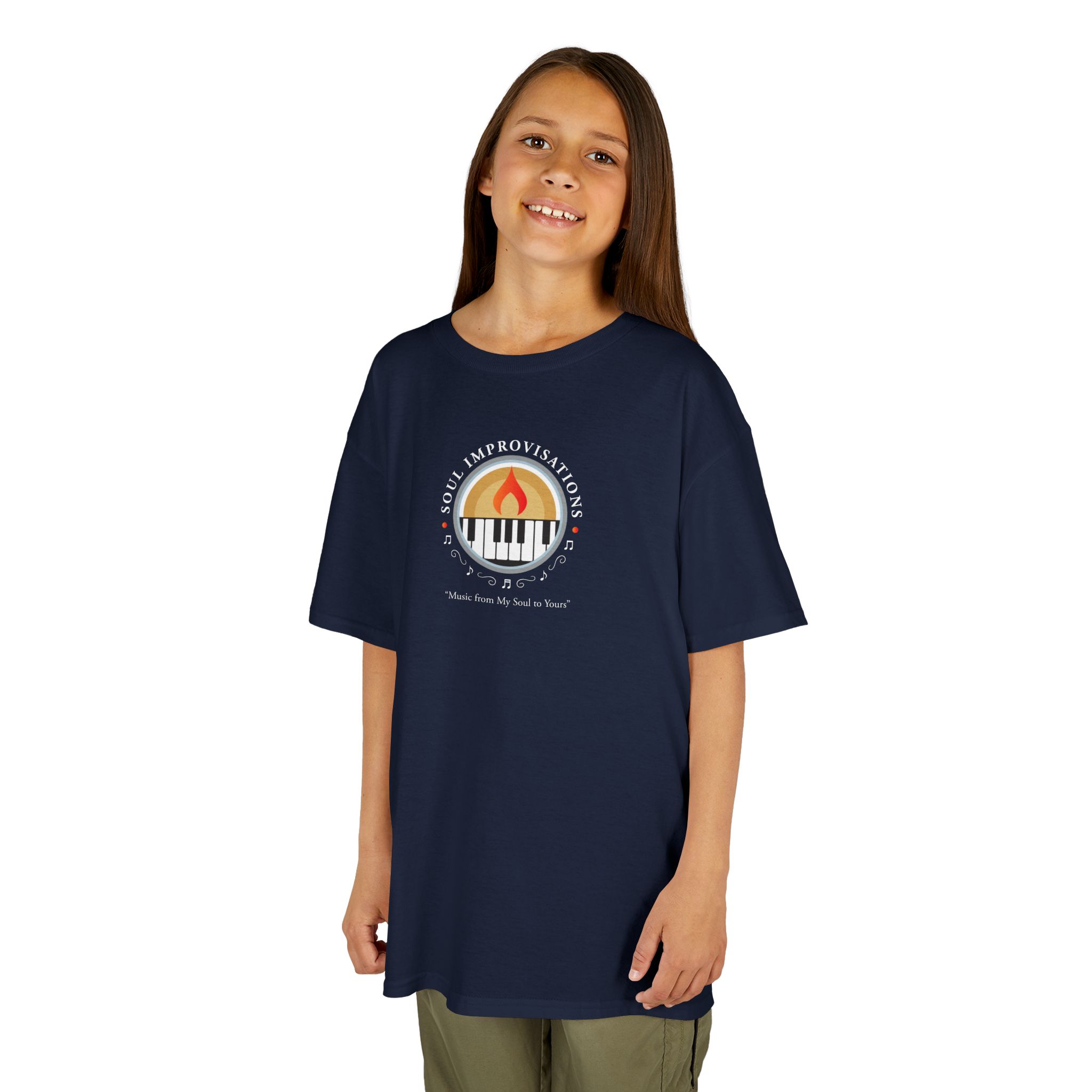Soul Improvisations Youth Heavy Cotton Short Sleeve T-Shirt - Image 11