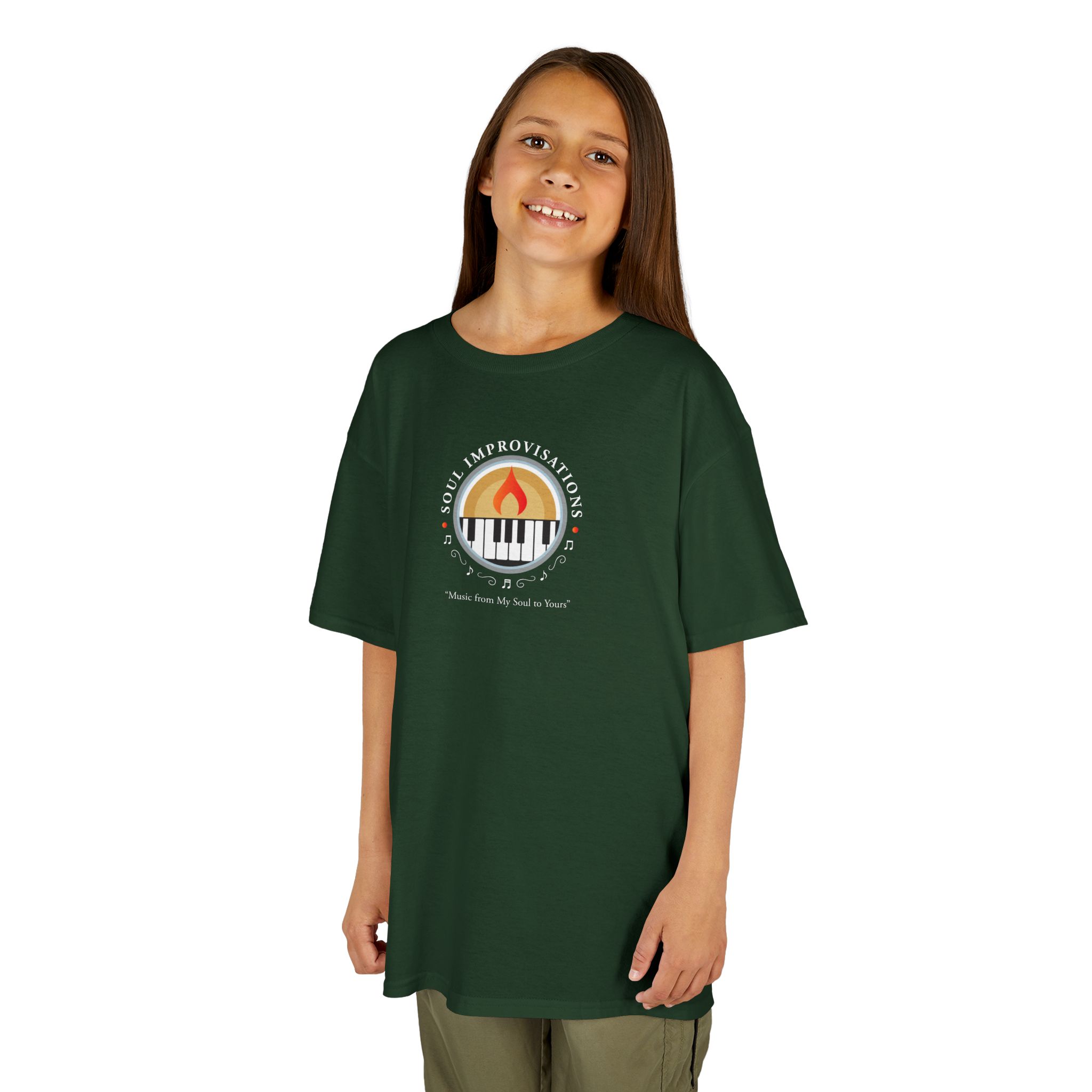 Soul Improvisations Youth Heavy Cotton Short Sleeve T-Shirt - Image 23