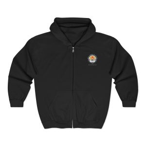 Soul Improvisations Unisex Full Zip Hooded Sweatshirt (front logo)
