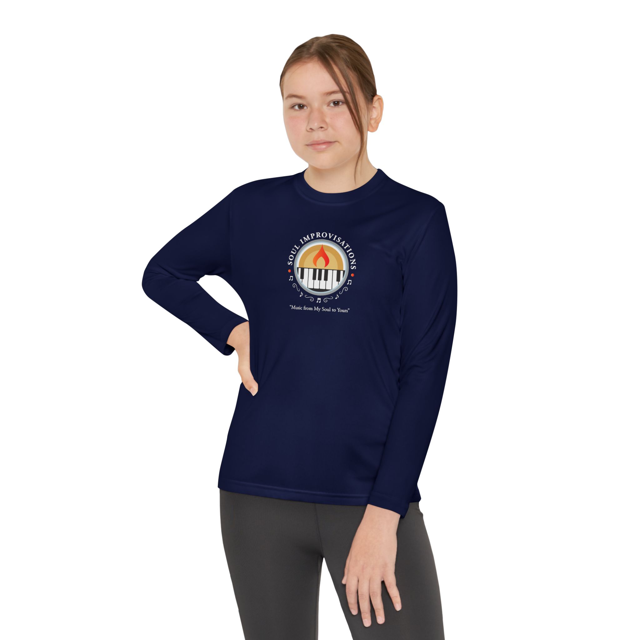 Soul Improvisations Youth Long Sleeve Competitor T-Shirt - Image 16