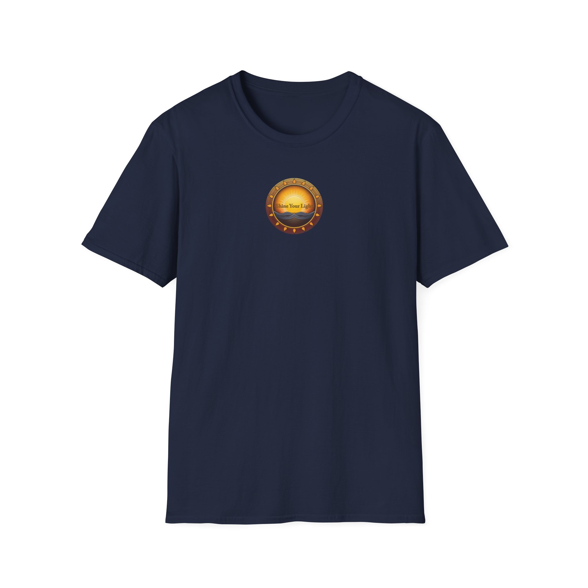 Shine Your Light Unisex Softstyle Short Sleeve T-Shirt - Image 22
