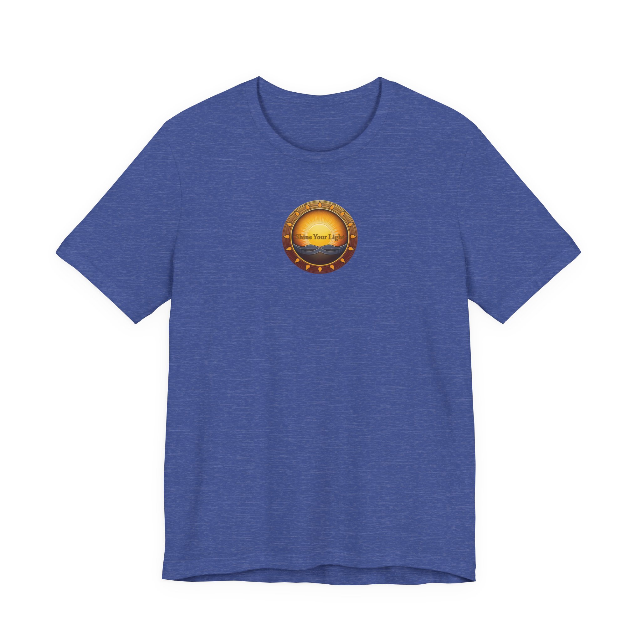 Shine Your Light Unisex Jersey Short Sleeve T-Shirt - Image 33
