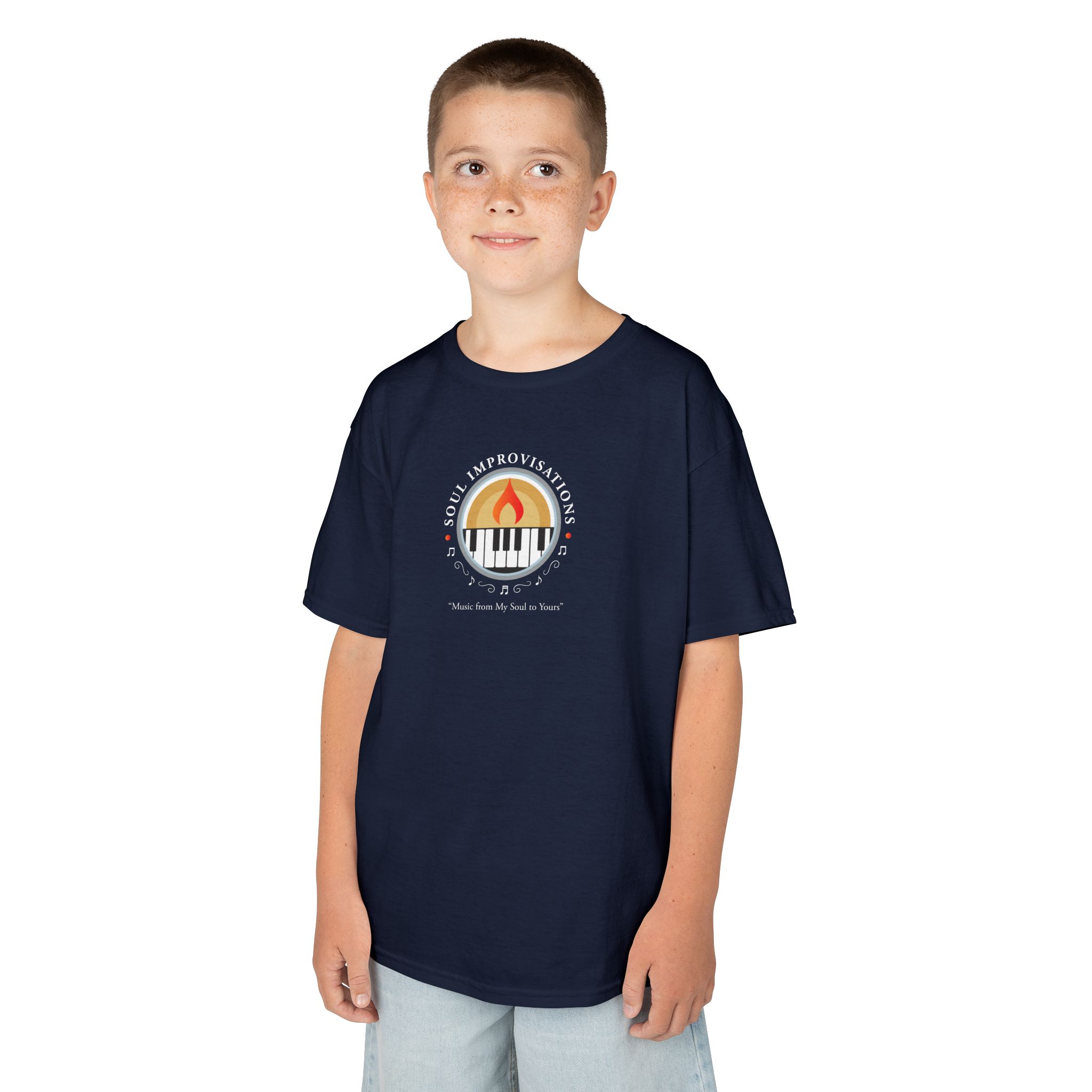Soul Improvisations Youth Heavy Cotton Short Sleeve T-Shirt - Image 12