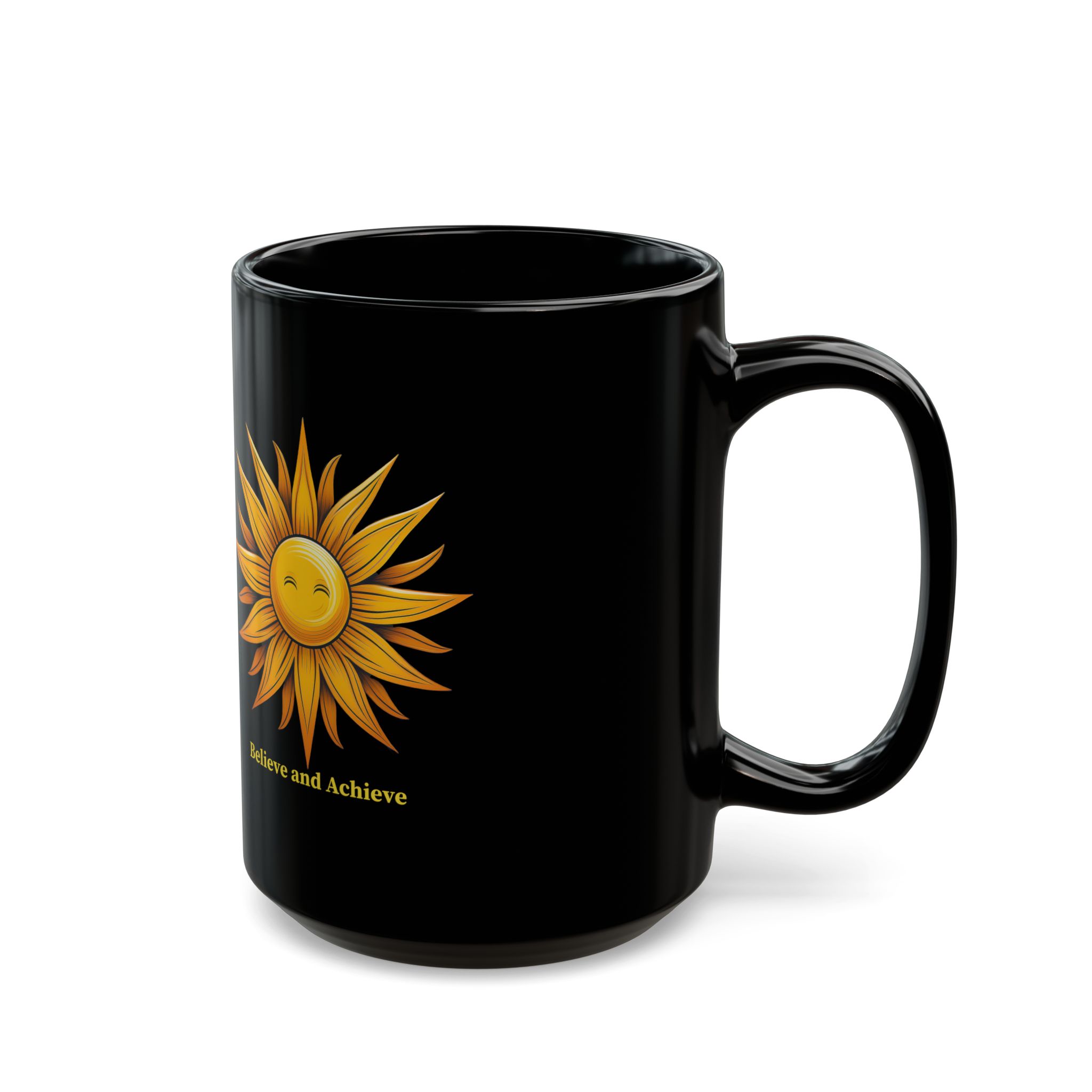 Believe & Achieve Sunshine Coffee Mug - 11oz and 15oz - Image 6