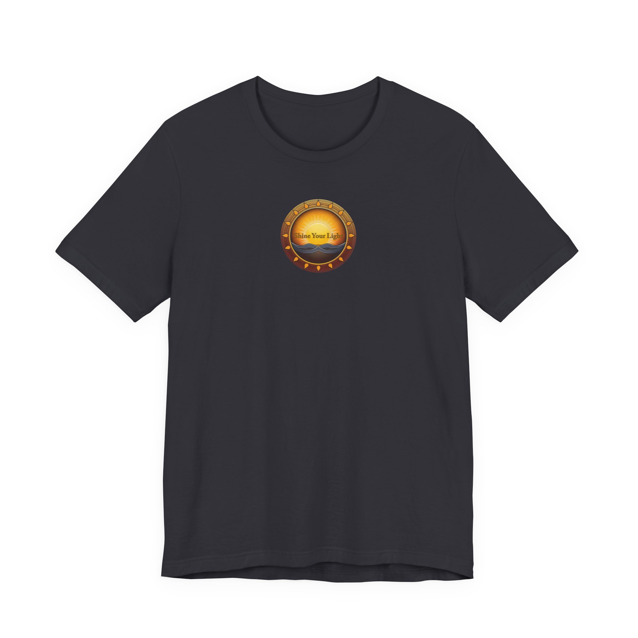 Shine Your Light Unisex Jersey Short Sleeve T-Shirt - Image 18