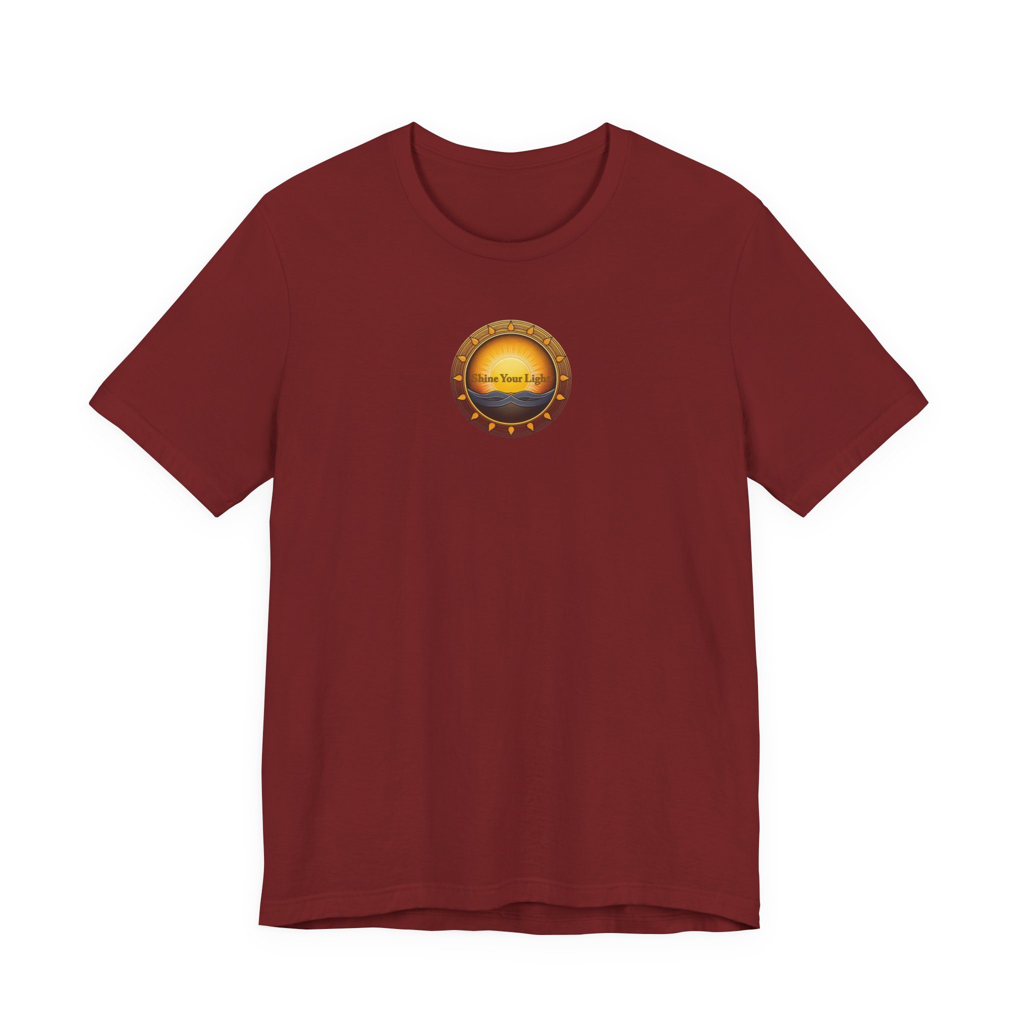 Shine Your Light Unisex Jersey Short Sleeve T-Shirt - Image 39